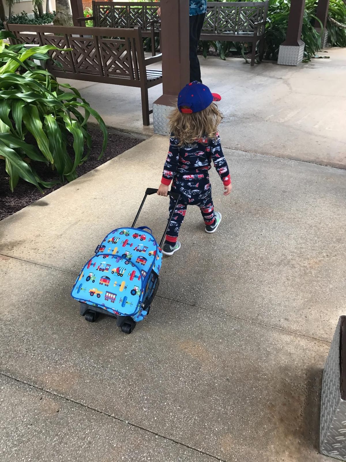 Wildkin Kids 16 Inch Rolling Luggage for Boys & Girls – Lightweight Carry-On Suitcase with Telescoping Handle & Rolling Wheels for School, Travel & Overnight Trips (Trains, Planes, and Trucks) customer photo 2