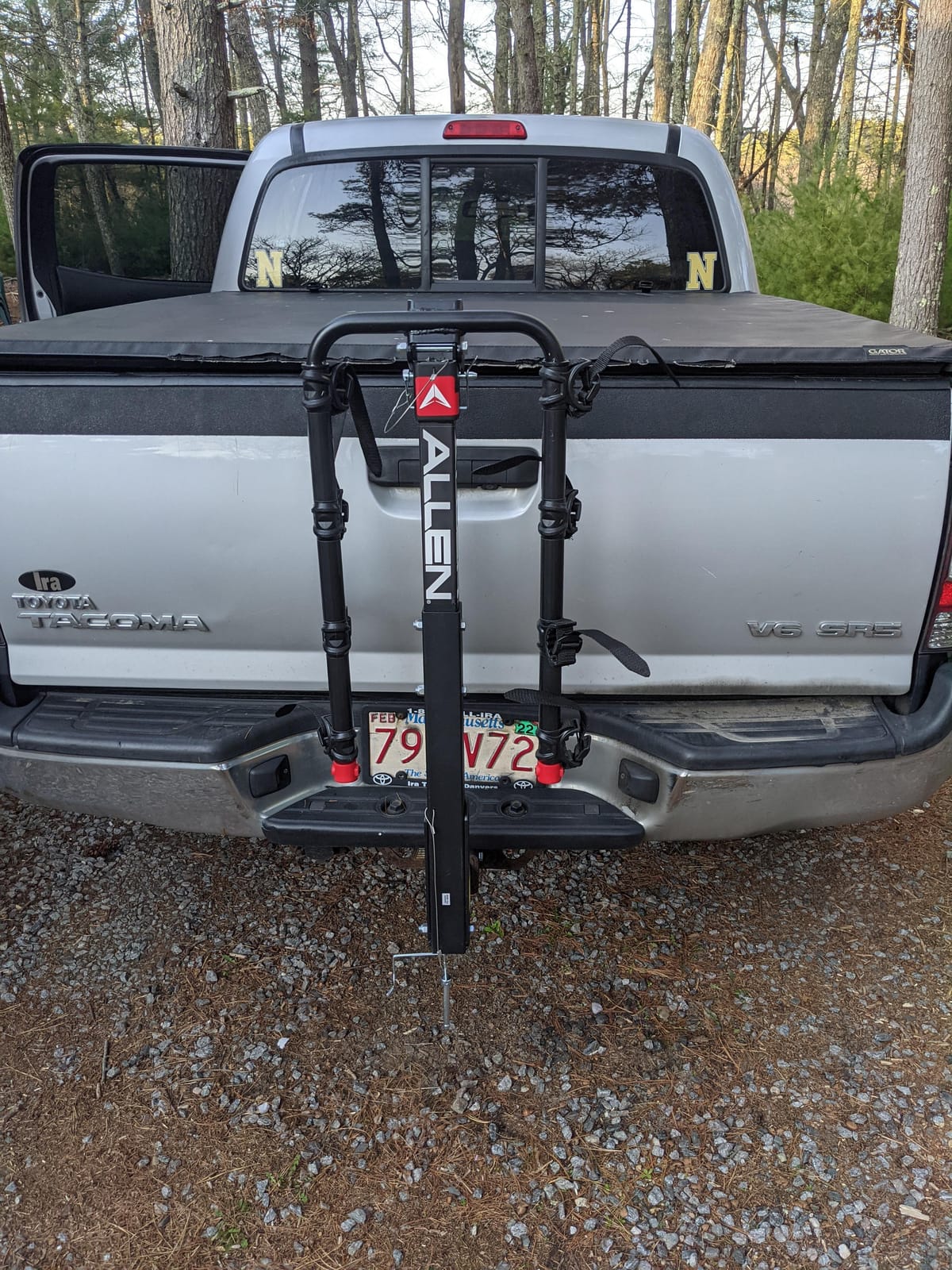 Allen Sports Deluxe 4-Bike Hitch Mount Rack (2-Inch Receiver) , Black customer photo 2