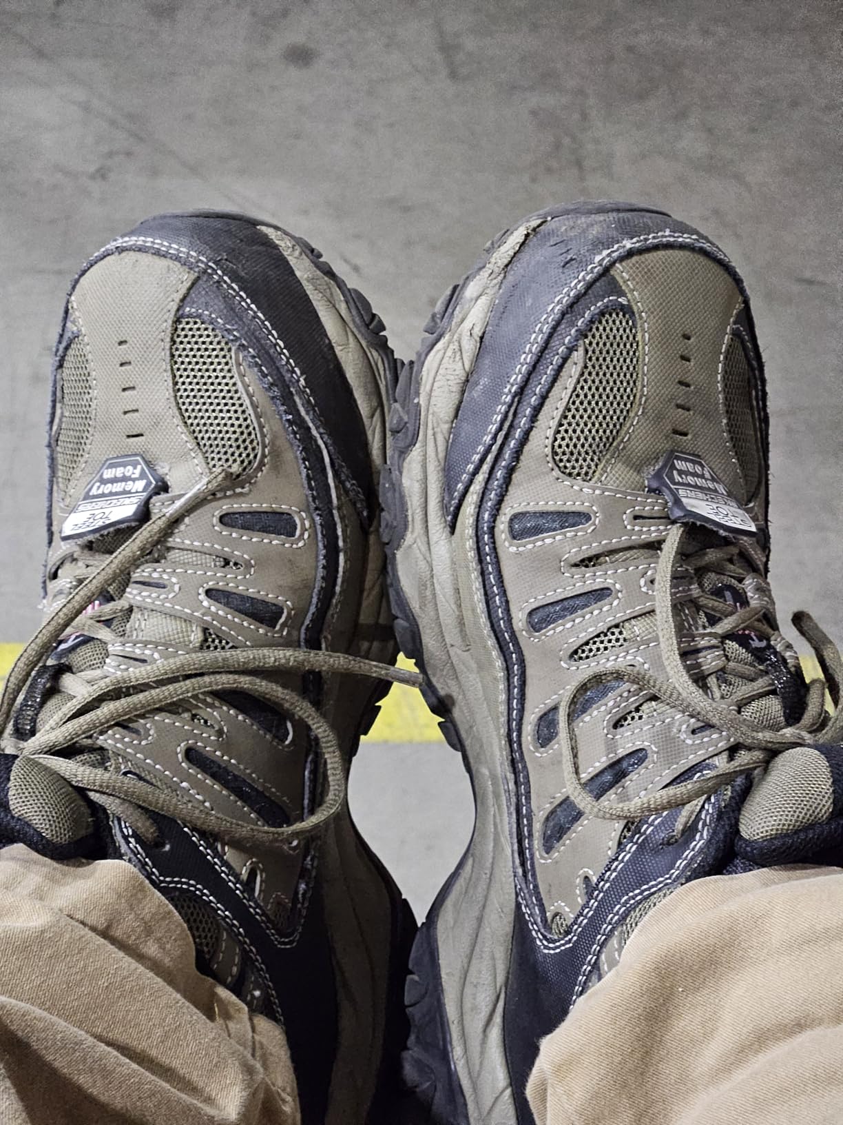 Skechers Men's Cankton Steel Toe Lace Up customer photo 1