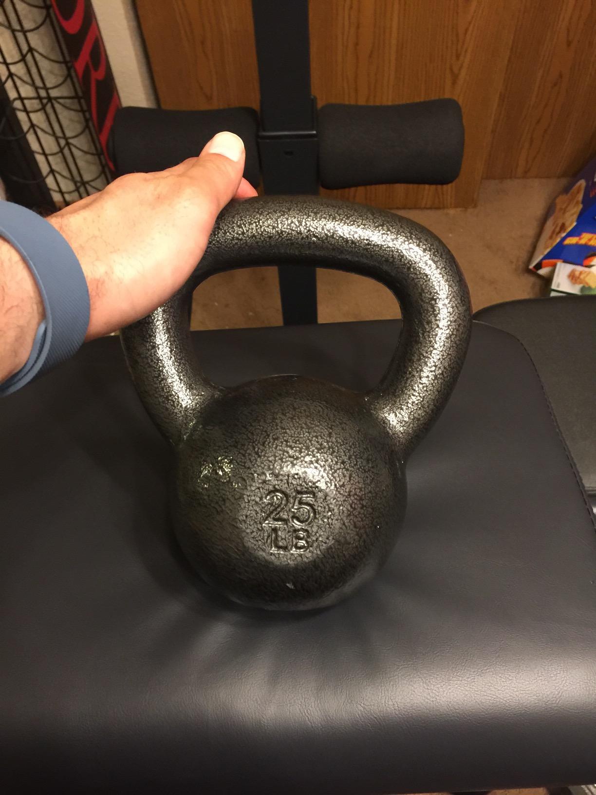 CAP Barbell Cast Iron Kettlebell - Singles and Sets, Multiple Weight Choices customer photo 1