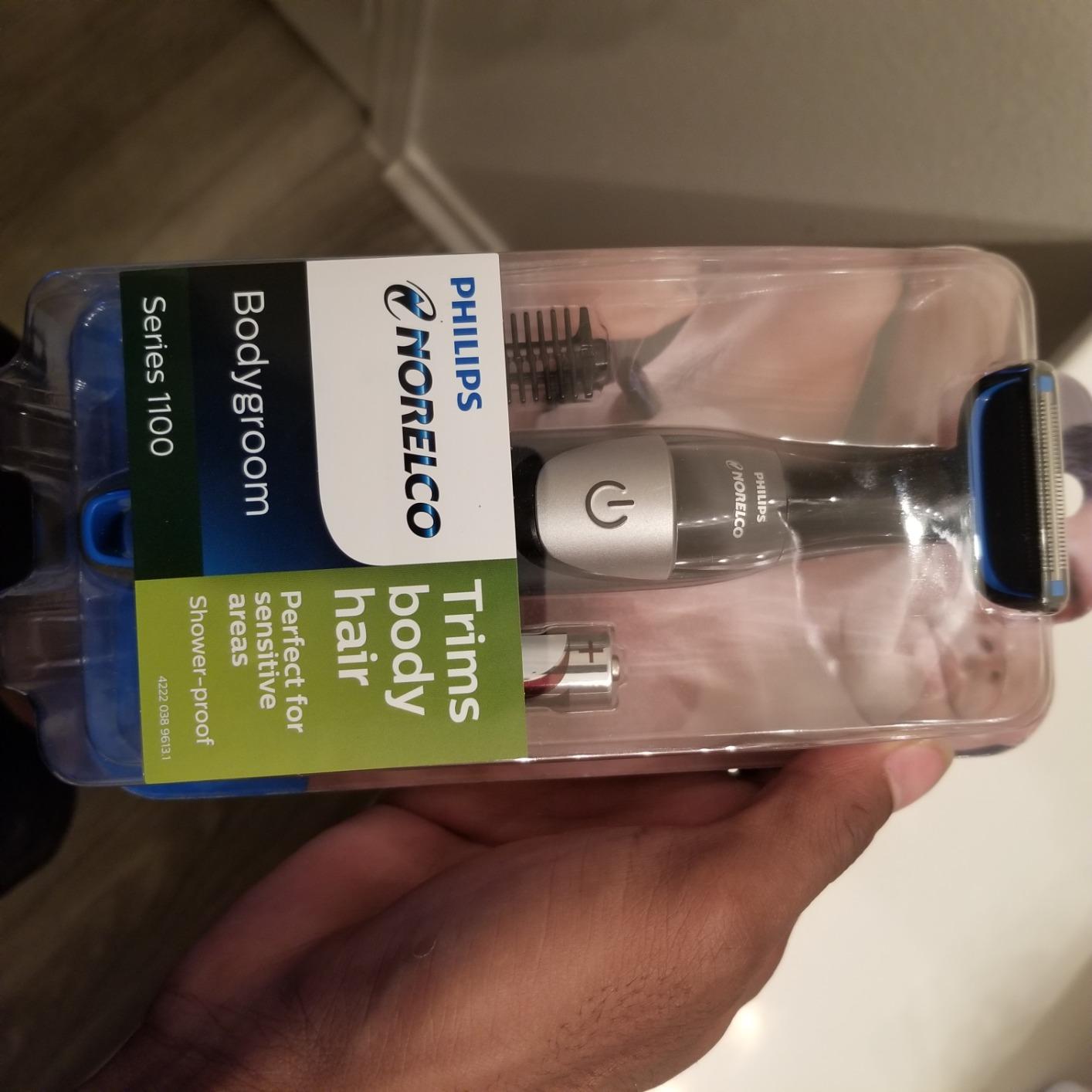 Philips Norelco Bodygroom 1100, Black customer photo 2