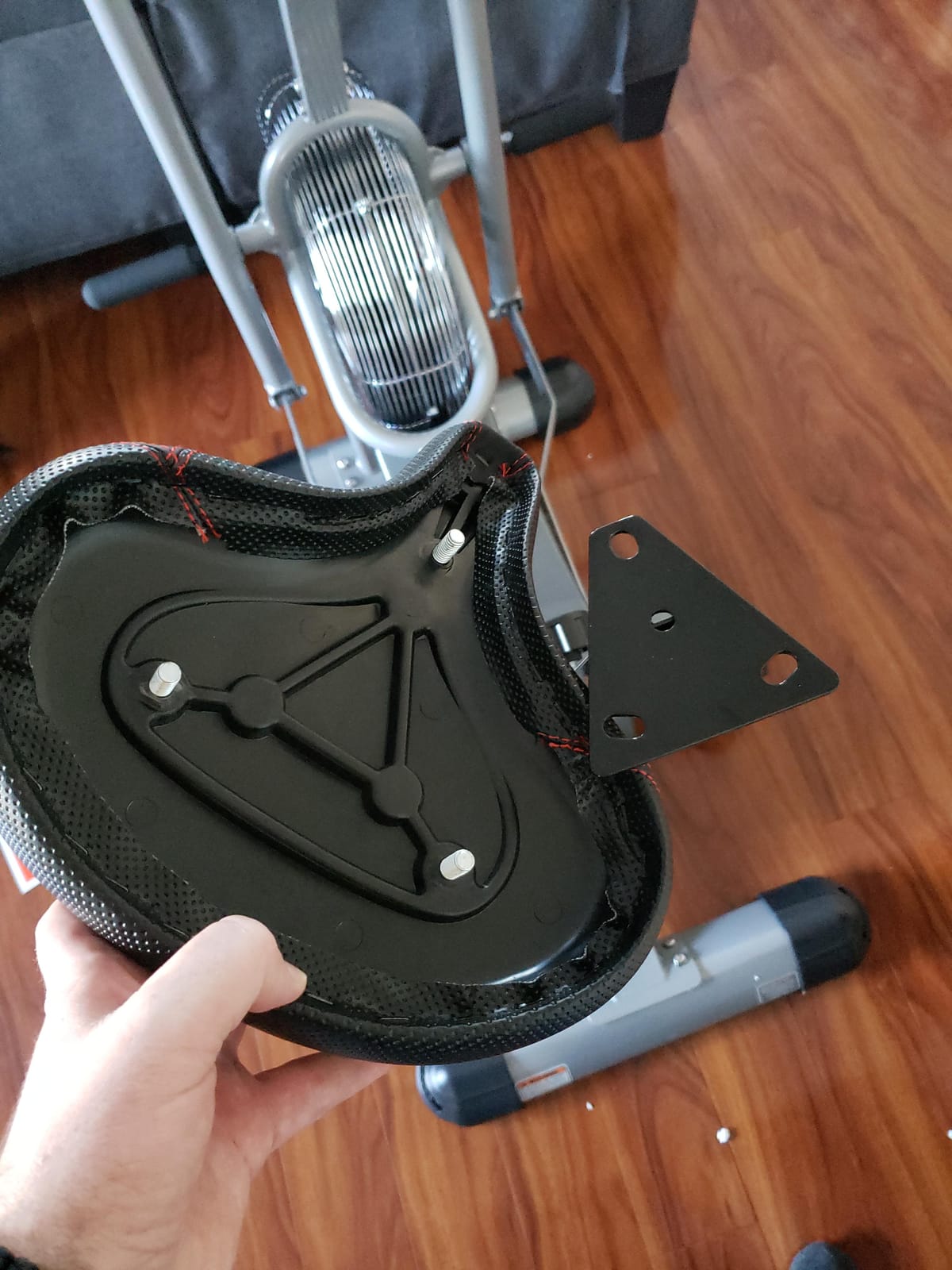 Marcy Air-Resistance Exercise Fan Bike With Dual Action Handlebars customer photo 1