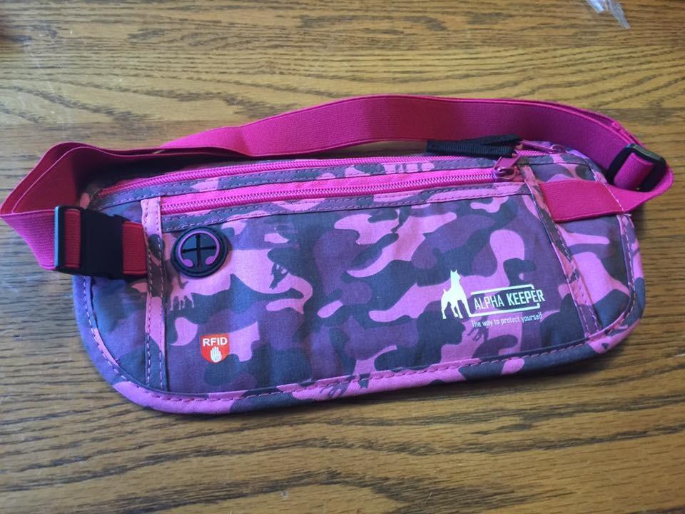 Alpha Keeper Money Belt for Travel Men Women Hidden RFID Passport Holder customer photo 1