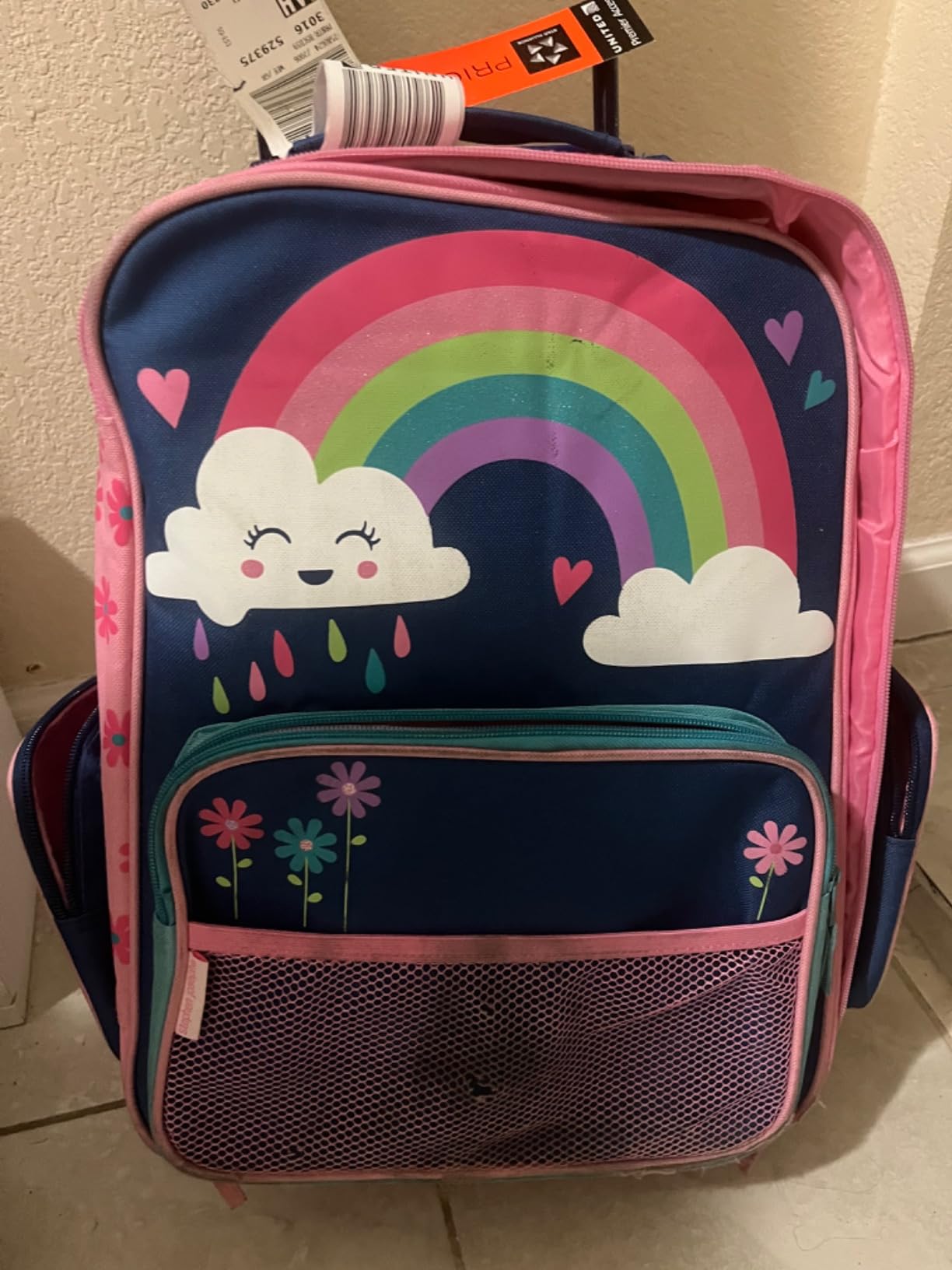 Stephen Joseph Kids Classic Rolling Luggage, Kids Luggage, Toddler Rolling Travel Carry On, Kids Suitcase with wheels, customer photo 1