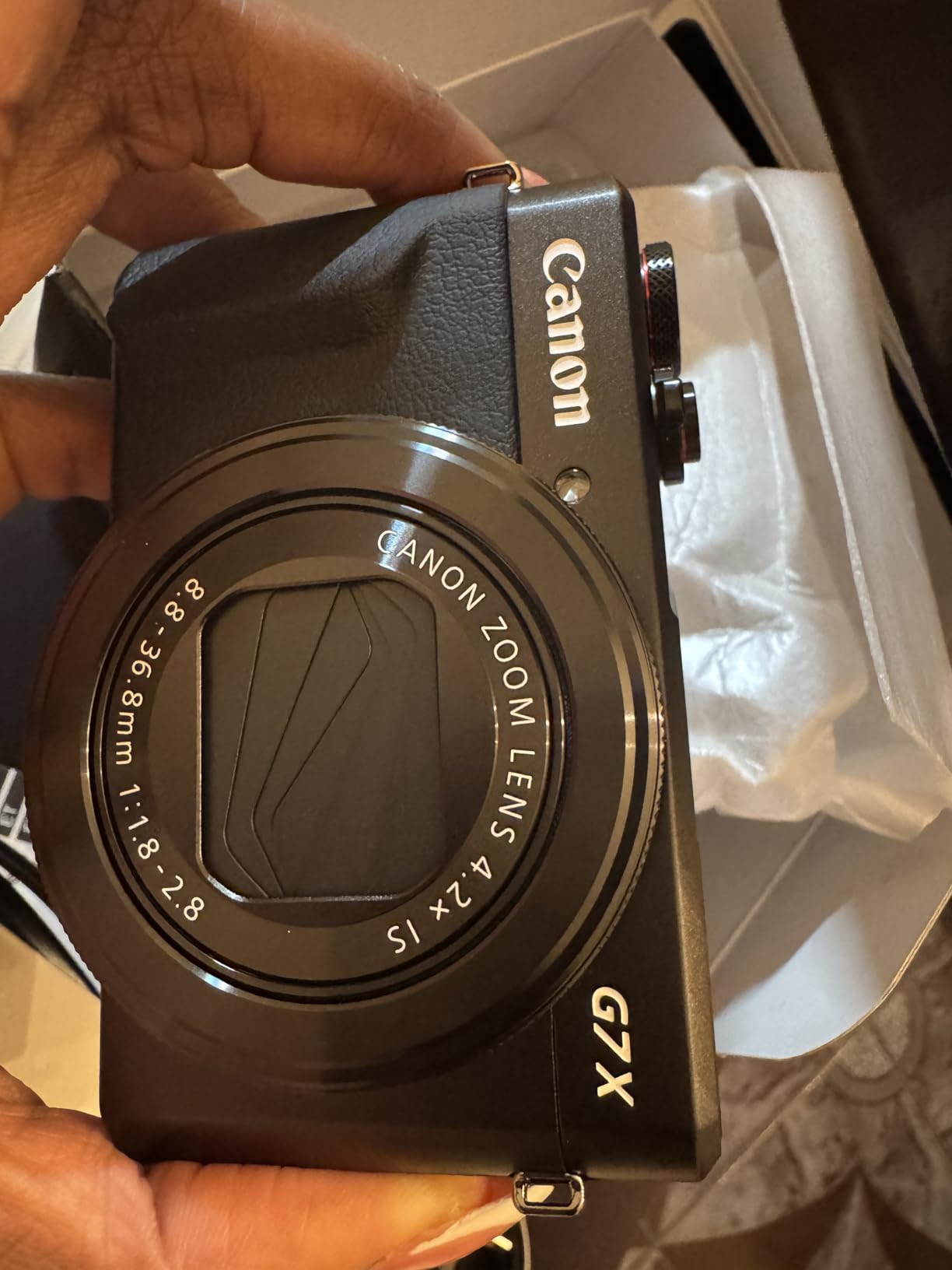 Canon PowerShot G7 X Mark II, 1066C002 customer photo 2