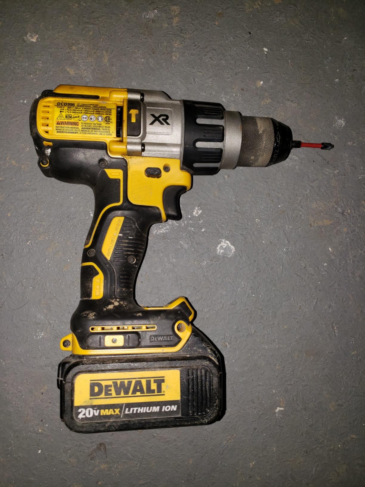 DEWALT 20V MAX XR Cordless Hammer Drill Driver Brushless, Heavy Duty 1/2