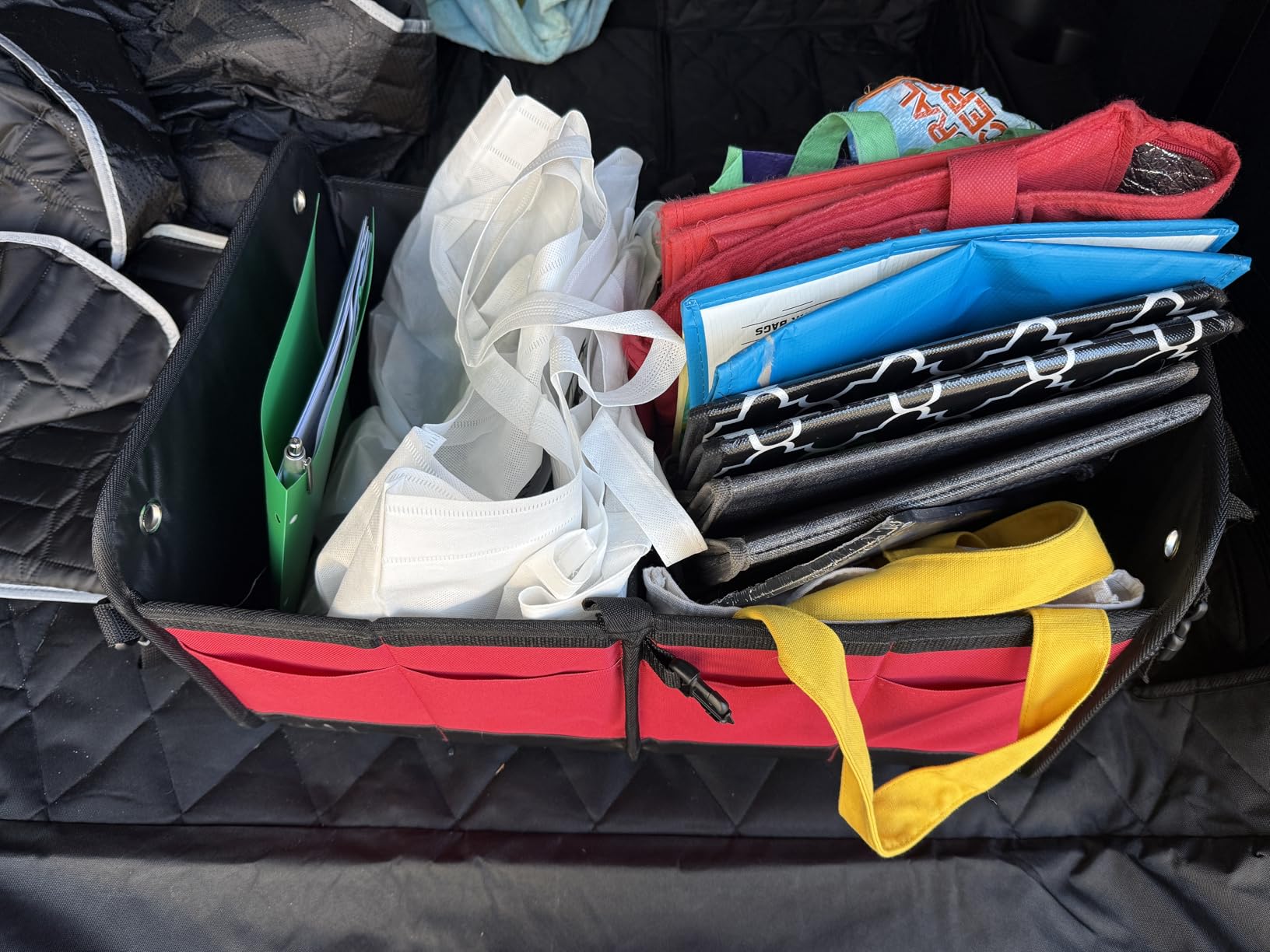 Car Trunk Organizer for SUV & Truck Cargo Storage, Large, Black customer photo 1
