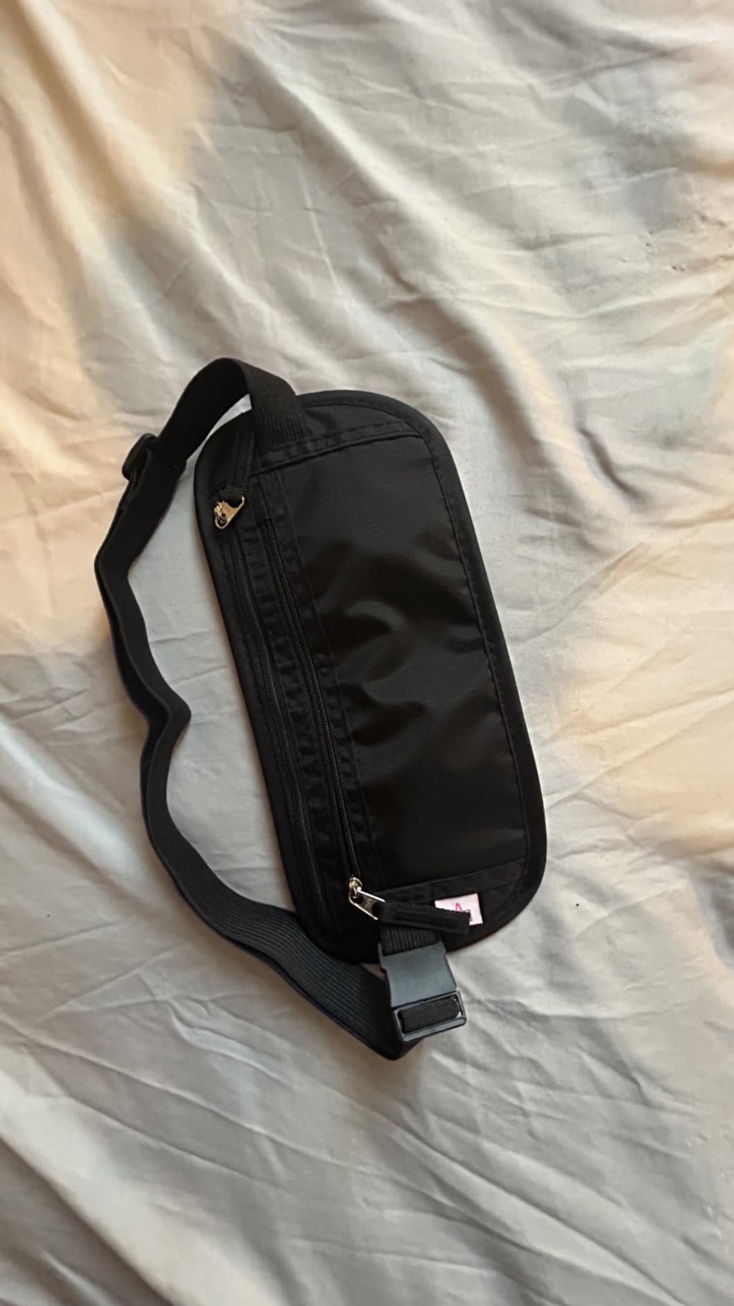 Money Belt Passport Holder Slim Hidden Travel Wallet with RFID Blocking customer photo 2