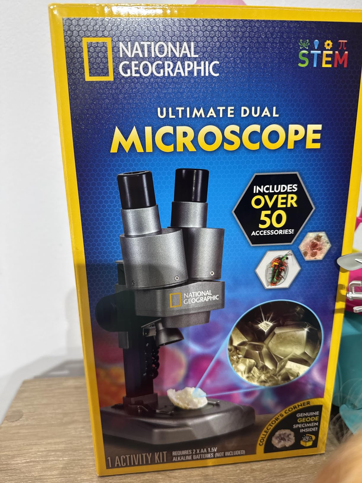 National Geographic Dual LED Microscope Science Kit for Kids Ages 8-12 customer photo 2
