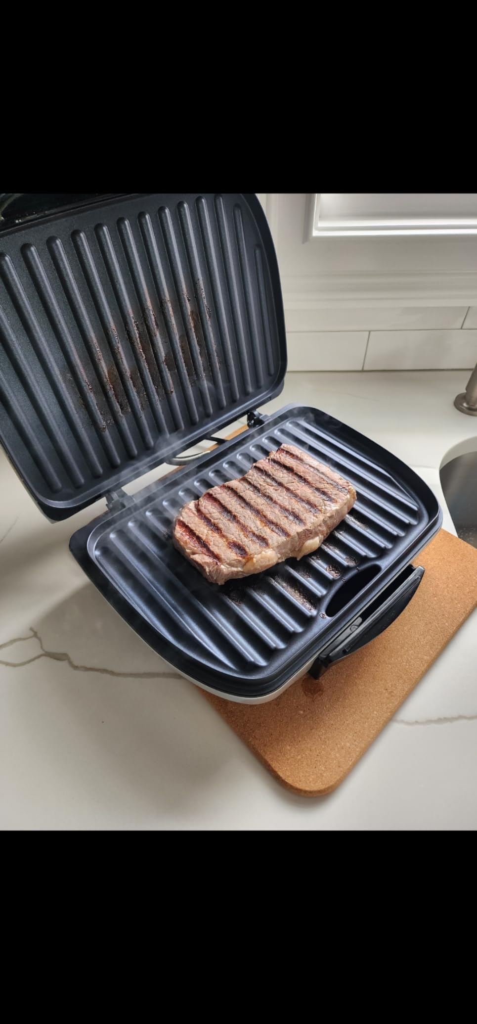 Hamilton Beach Electric Indoor Grill With Large 90 sq. in. Cooking Surface customer photo 2