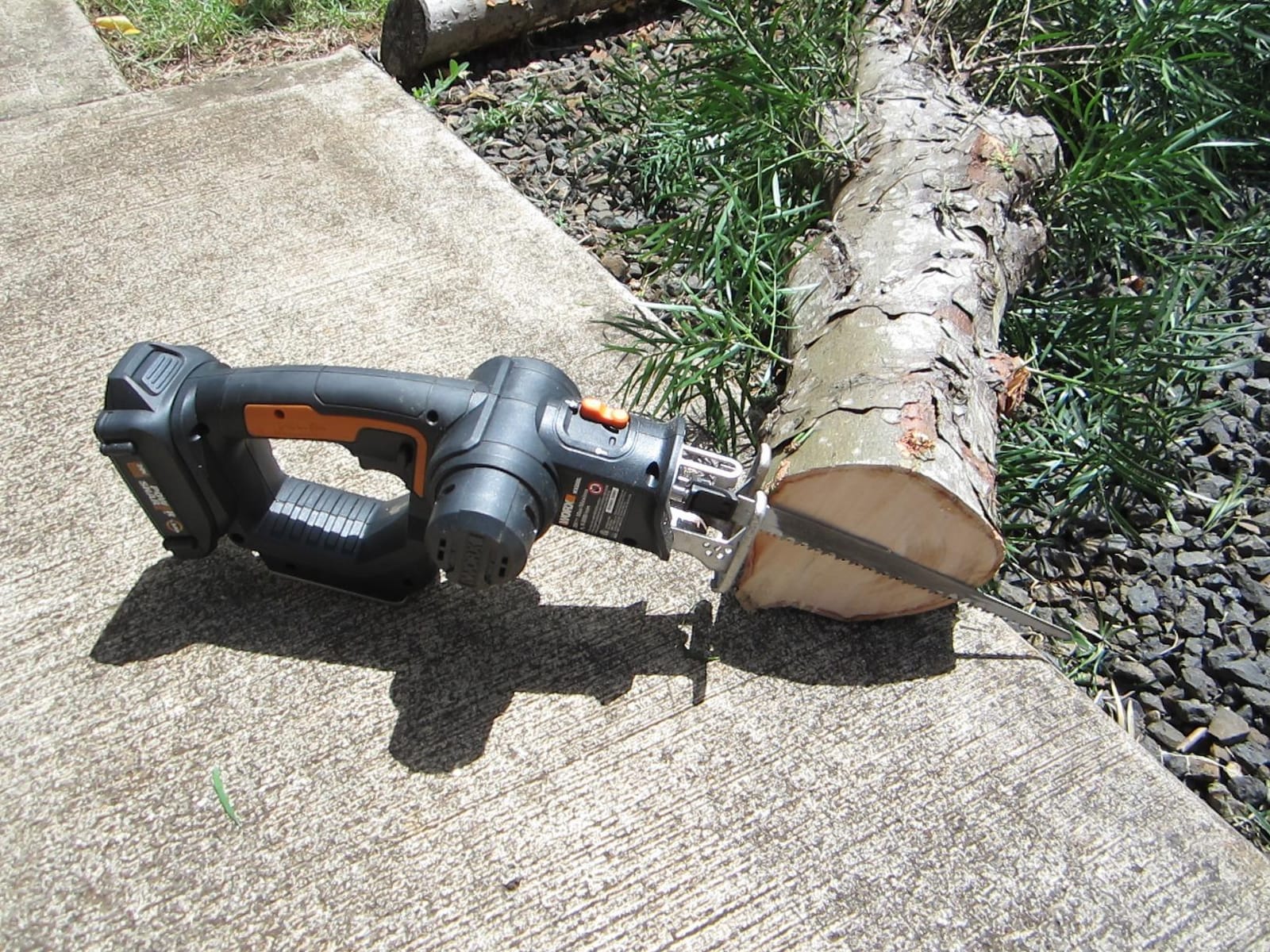 WORX Cordless Reciprocating Saw & Jigsaw, 20V 3/4-Inch 2-in-1, WX550L customer photo 1