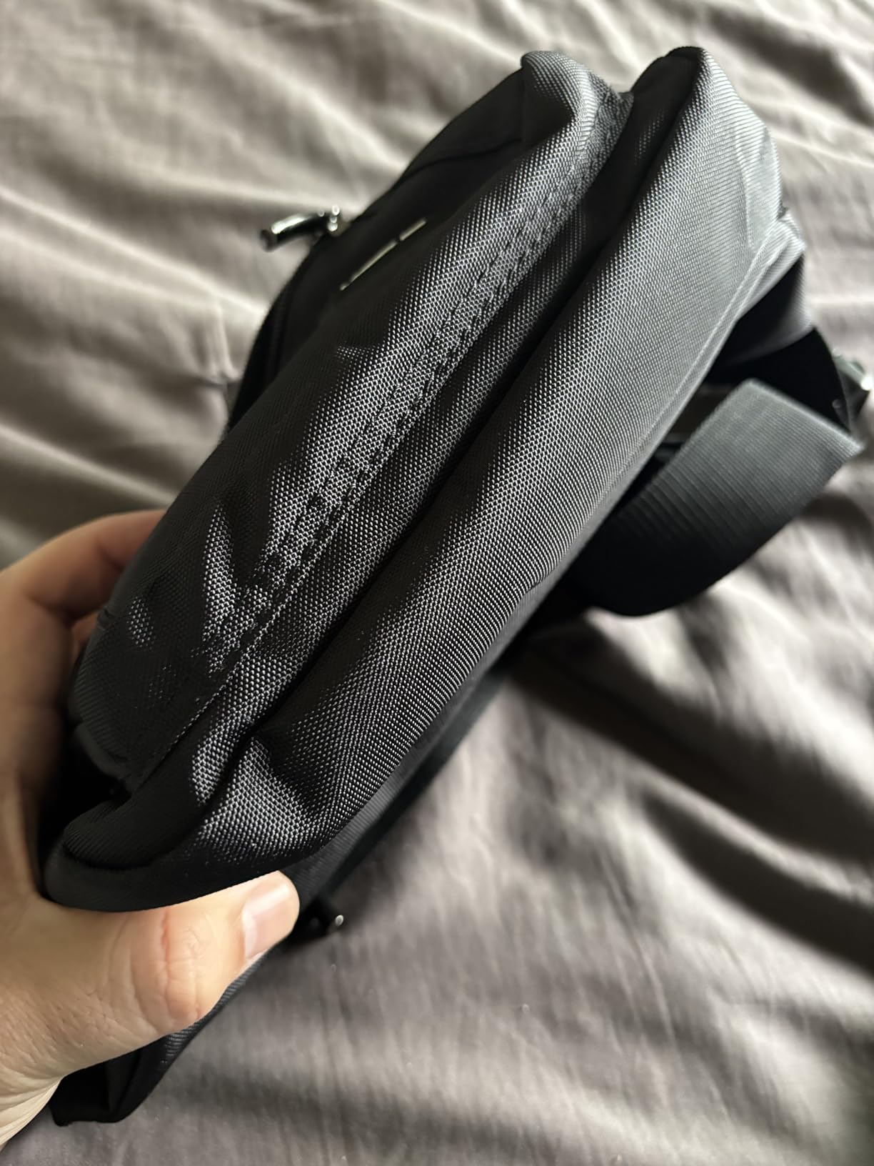 FREETOO Fanny Pack For Men Women, Large Capacity Waist Bag Black Belt Bag customer photo 1