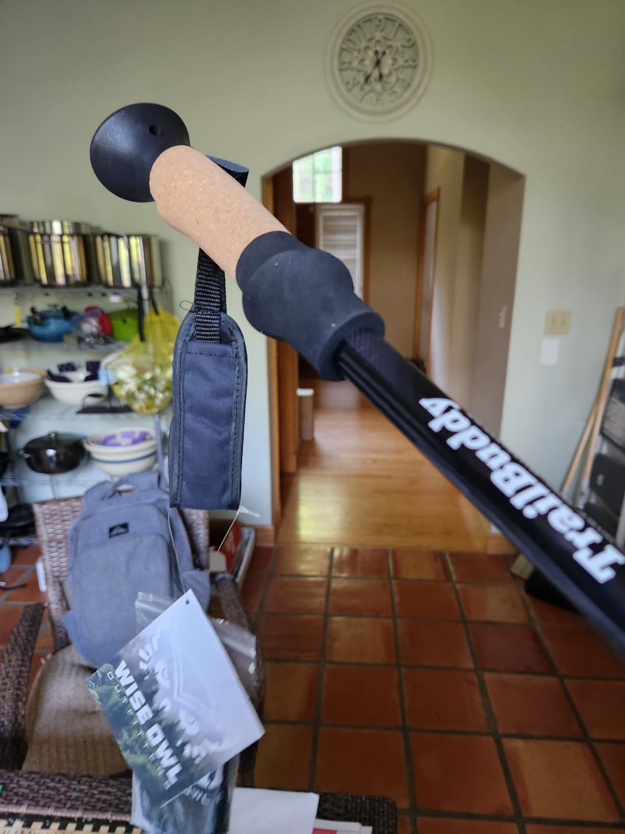 TrailBuddy Trekking Poles – Lightweight 7075 Aluminum Hiking Poles for Women, Men & Seniors – Collapsible Walking Sticks for Travel, Trails & Balance customer photo 2