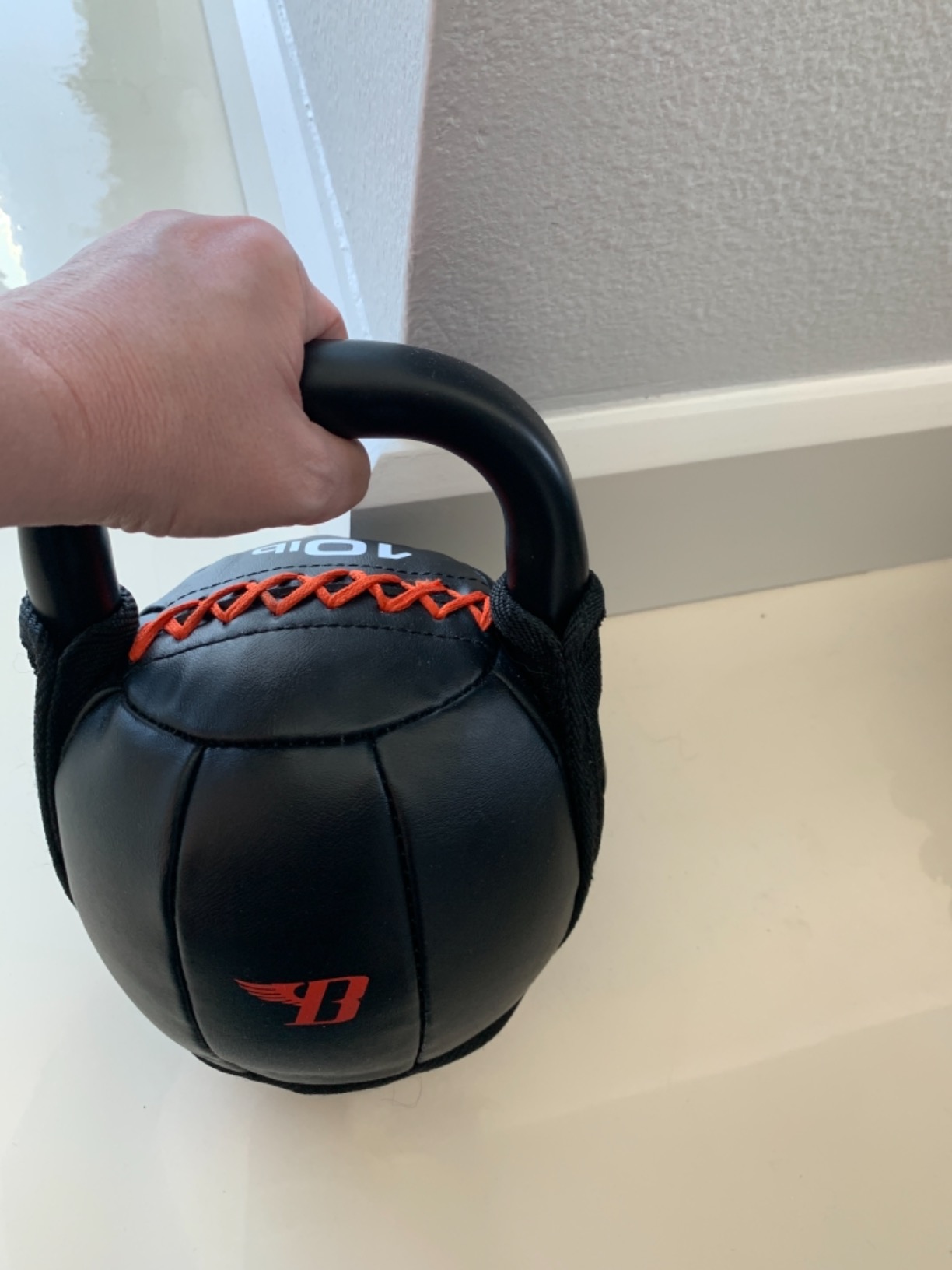 Bionic Body by Kim Lyons Soft Kettlebell with Handle | Soft Weight for Strength Training, Conditioning, Core & Full Body Workouts | Ergonomic Grip | Home Gym, Cross Training, HIIT & Functional Fitness Equipment customer photo 1