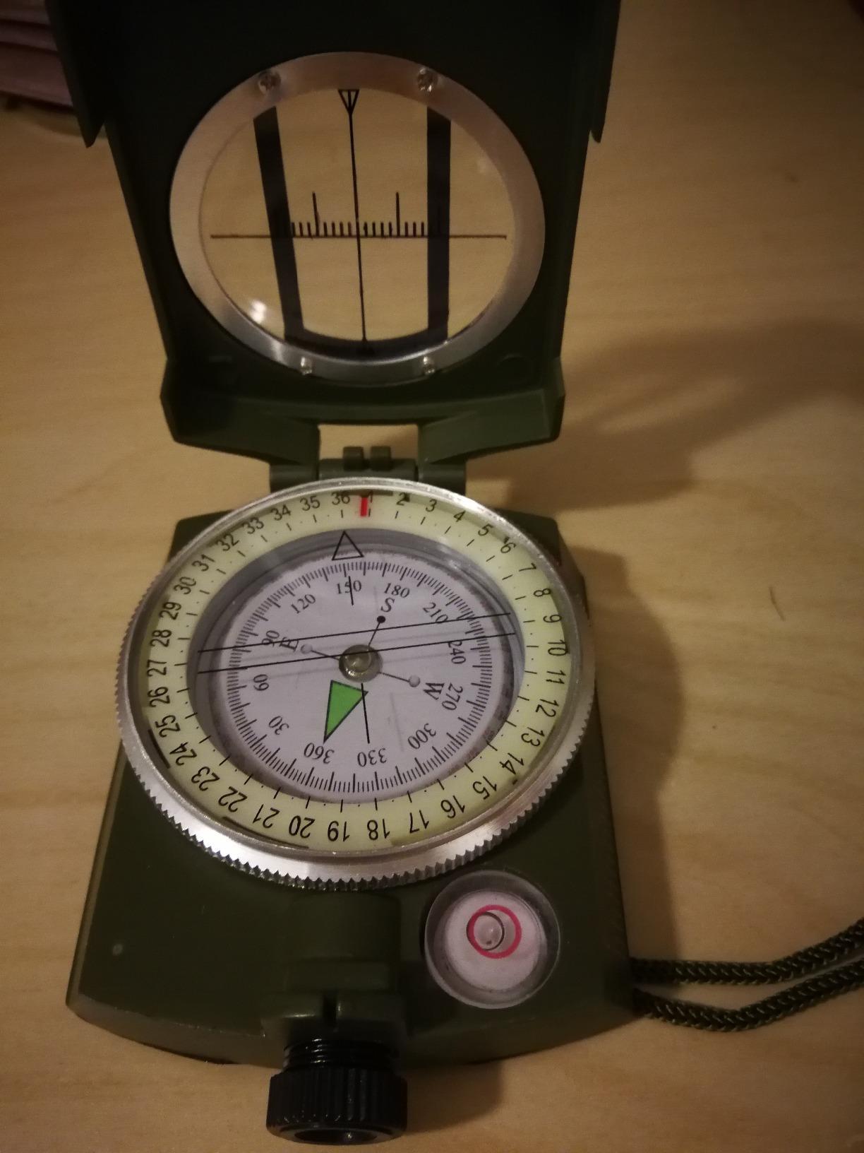 Sportneer Compass: Accurate Durable Lightweight Orienteering Compass with Strap and Carrying Case, Glow in The Dark Waterproof Hiking Essentials for Camping Backpacking, Best Survival Gifts for Kids customer photo 1