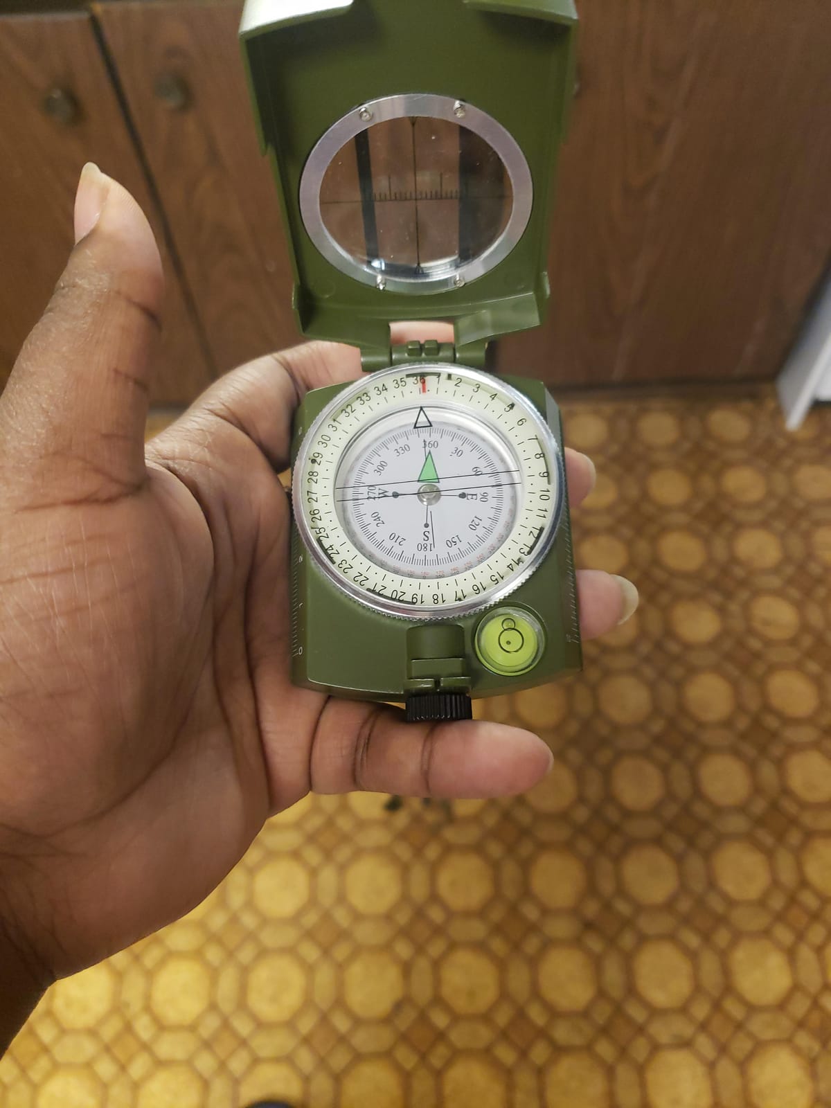 Sportneer Compass: Accurate Durable Lightweight Orienteering Compass with Strap and Carrying Case, Glow in The Dark Waterproof Hiking Essentials for Camping Backpacking, Best Survival Gifts for Kids customer photo 2