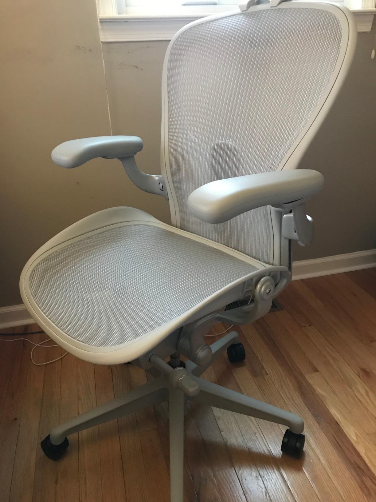 Herman Miller Aeron Ergonomic Chair - Size B, Graphite customer photo 2