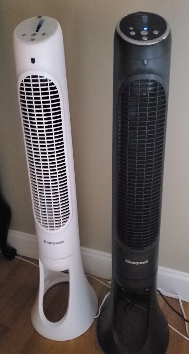 Honeywell QuietSet Whole Room Oscillating Tower Fan with Remote, White, HYF260 customer photo 2