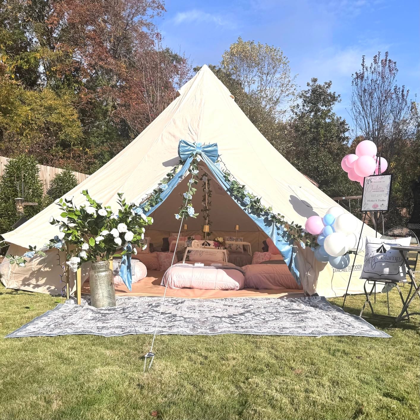 DANCHEL OUTDOOR B5PRO Canvas Bell Tent with Stove Jack 13ft/16.4ft/20ft customer photo 1