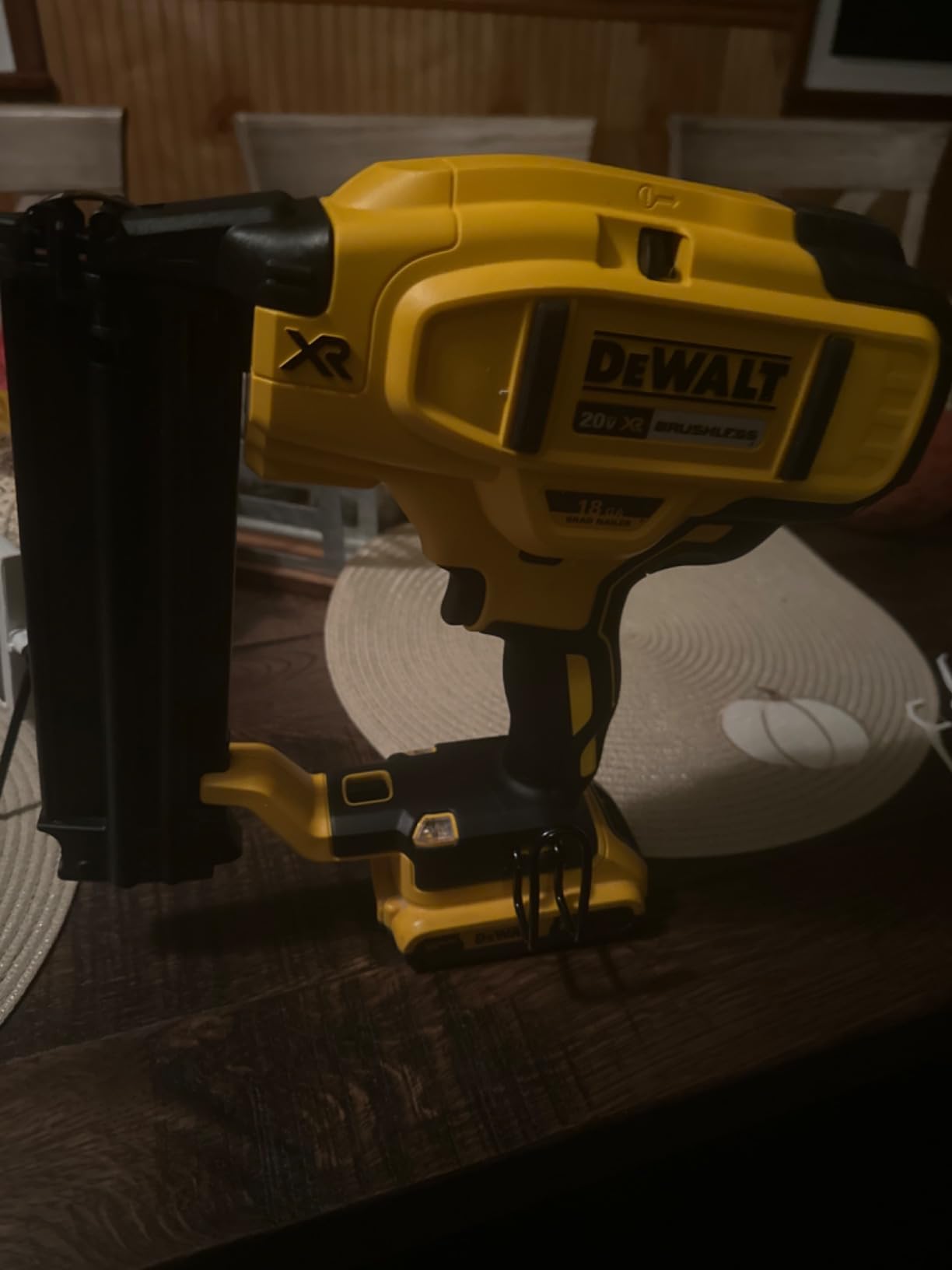 DEWALT DCN680B 20V MAX* XR® 18 GA Cordless Brad Nailer (Tool Only) customer photo 1