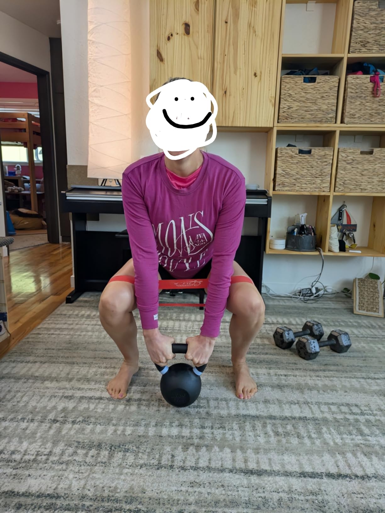 Yes4All Powder Coated Kettlebell, 9–88 lb Cast Iron Weights customer photo 1