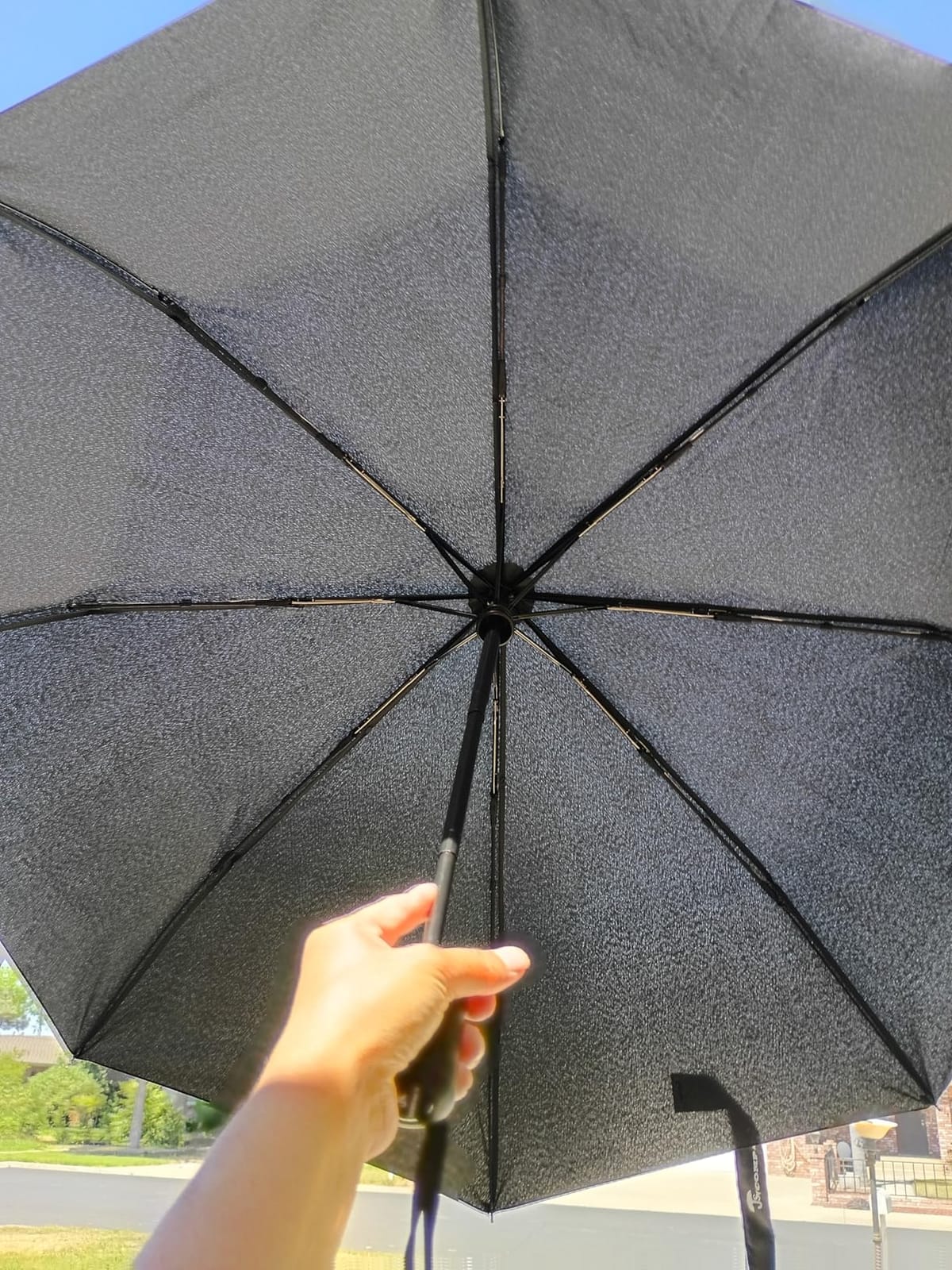 SY COMPACT Travel Umbrella - Windproof Automatic Compact Umbrellas for Rain customer photo 1
