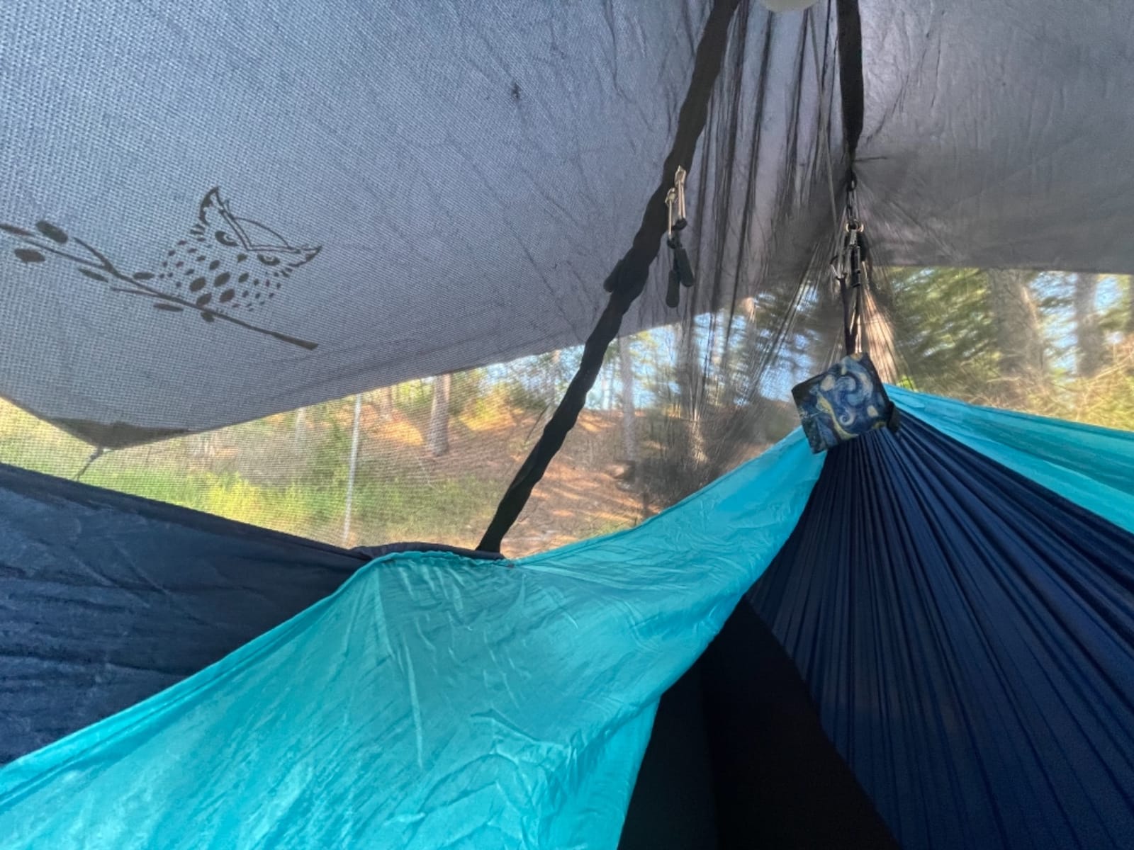 Wise Owl Outfitters Hammock Rain Fly – Waterproof Camping Tarp Cover with Tent Stakes & Carry Bag, Ultralight Shelter for Backpacking & Outdoor Shade customer photo 2