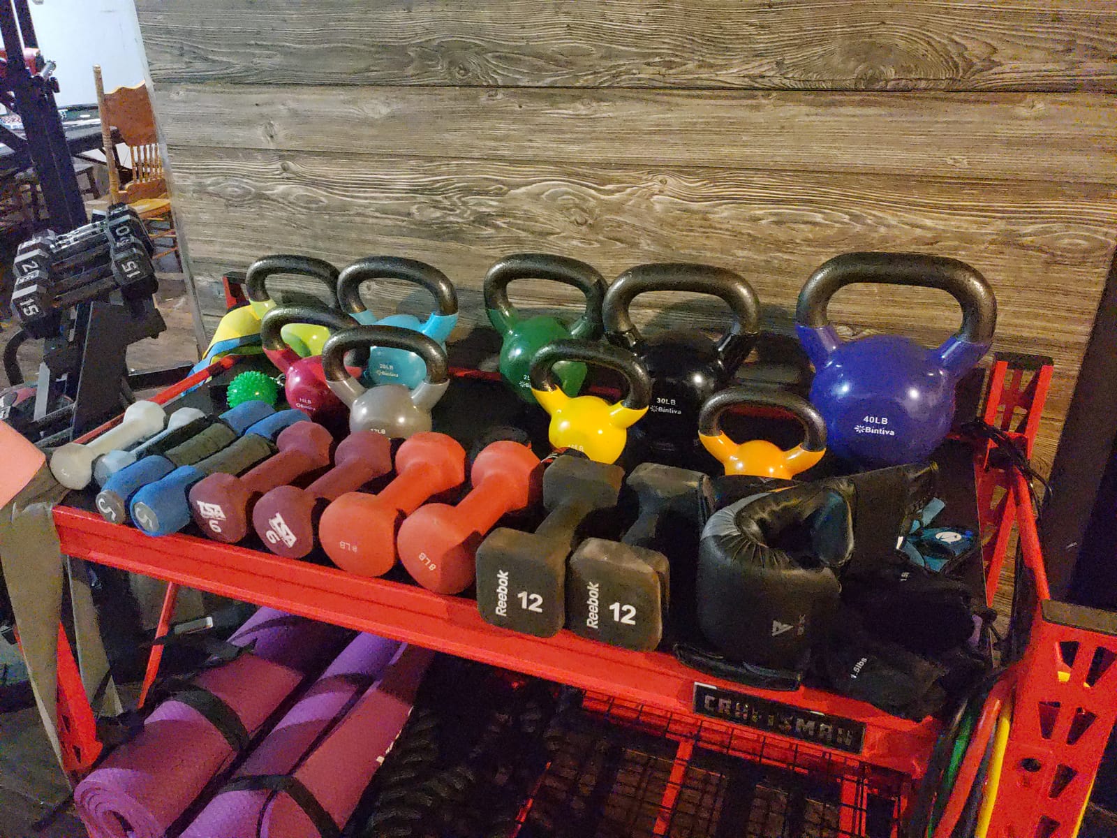 Kettlebell Sets Professional Grade - Strength Training Kettlebells for Home Workout - Cast Iron Kettle Bell Weight Sets for Men & Women with Special Protective Bottom customer photo 2