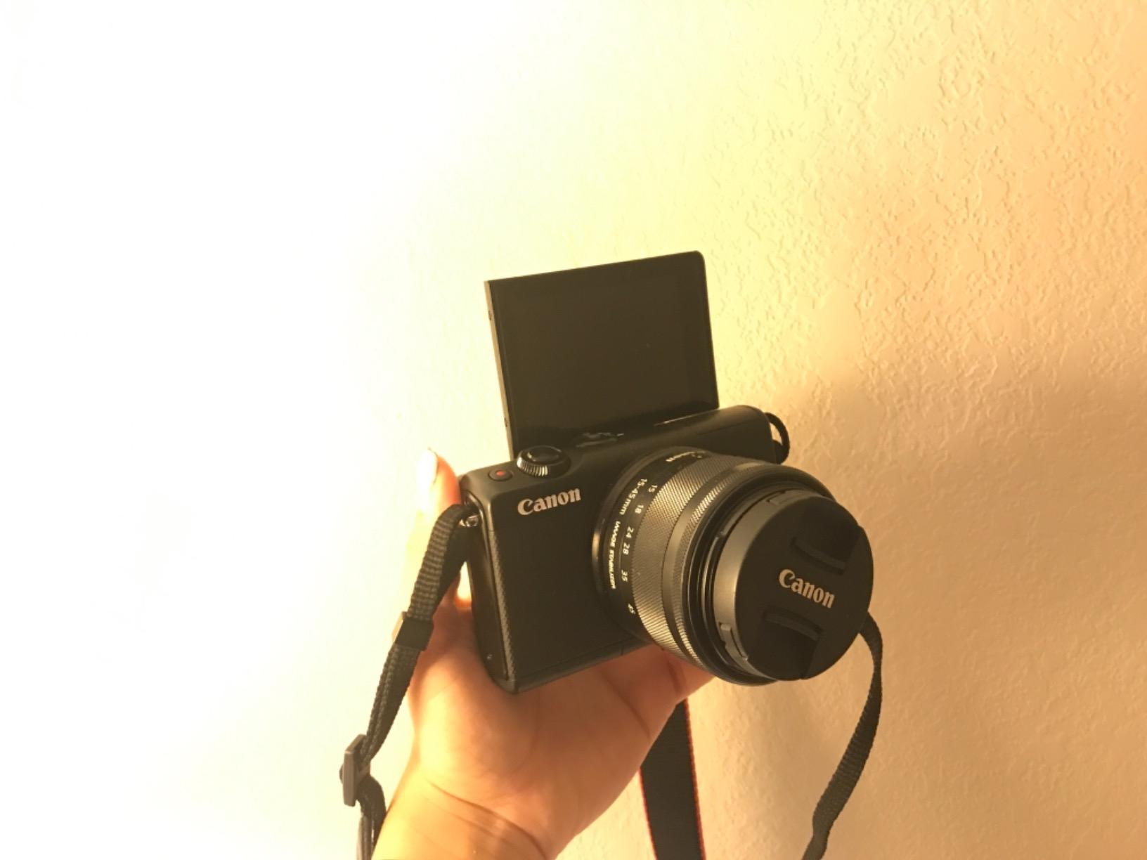 Canon EOS M100 Mirrorless Camera w/ 15-45mm Lens - Wi-Fi, Bluetooth, and NFC Enabled (Black) (2209C011) customer photo 1