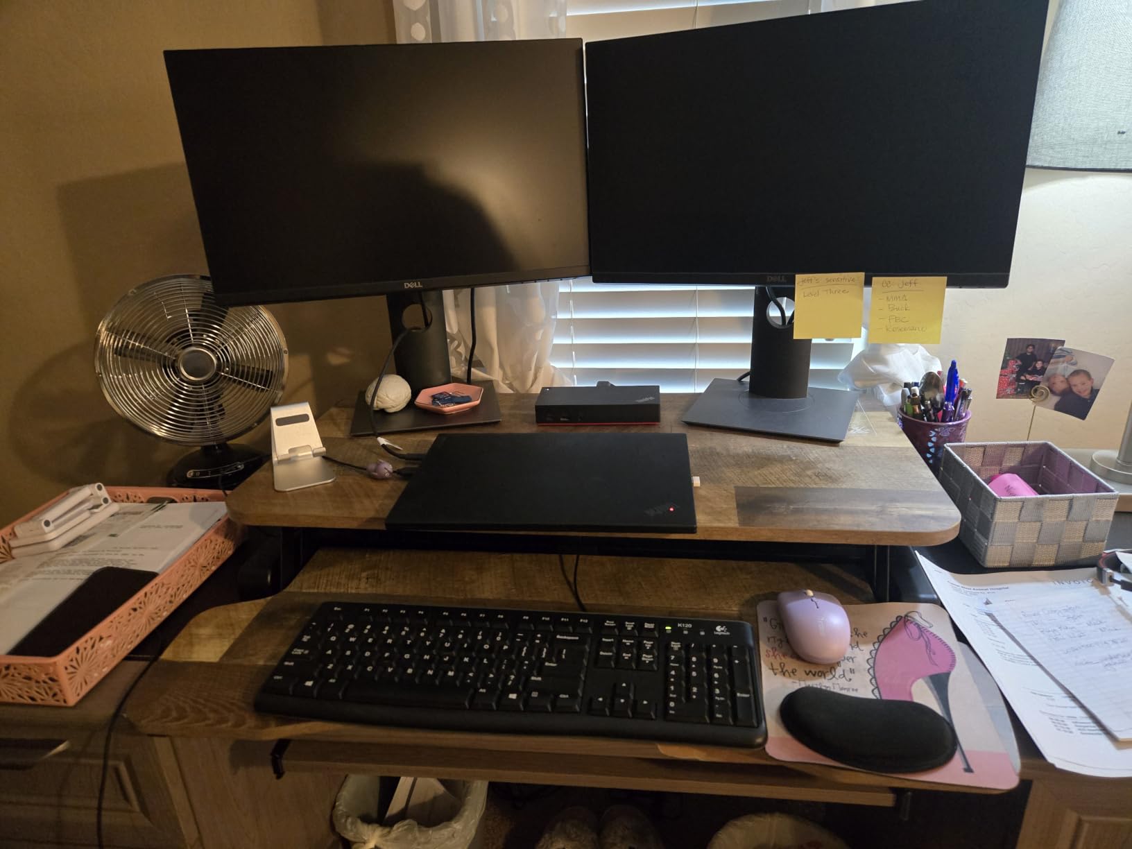 VIVO Black 32 in Standing Desk Converter, DESK-V000K customer photo 1