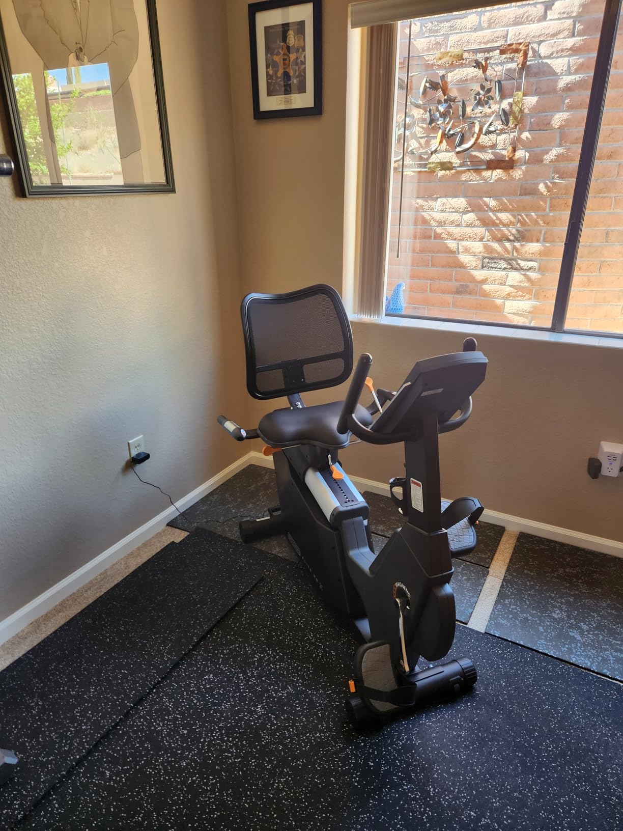 3G Cardio Elite RB X Recumbent Exercise Bike - FreeSync FTMS Bluetooth Smart App Connectivity - Compact 49