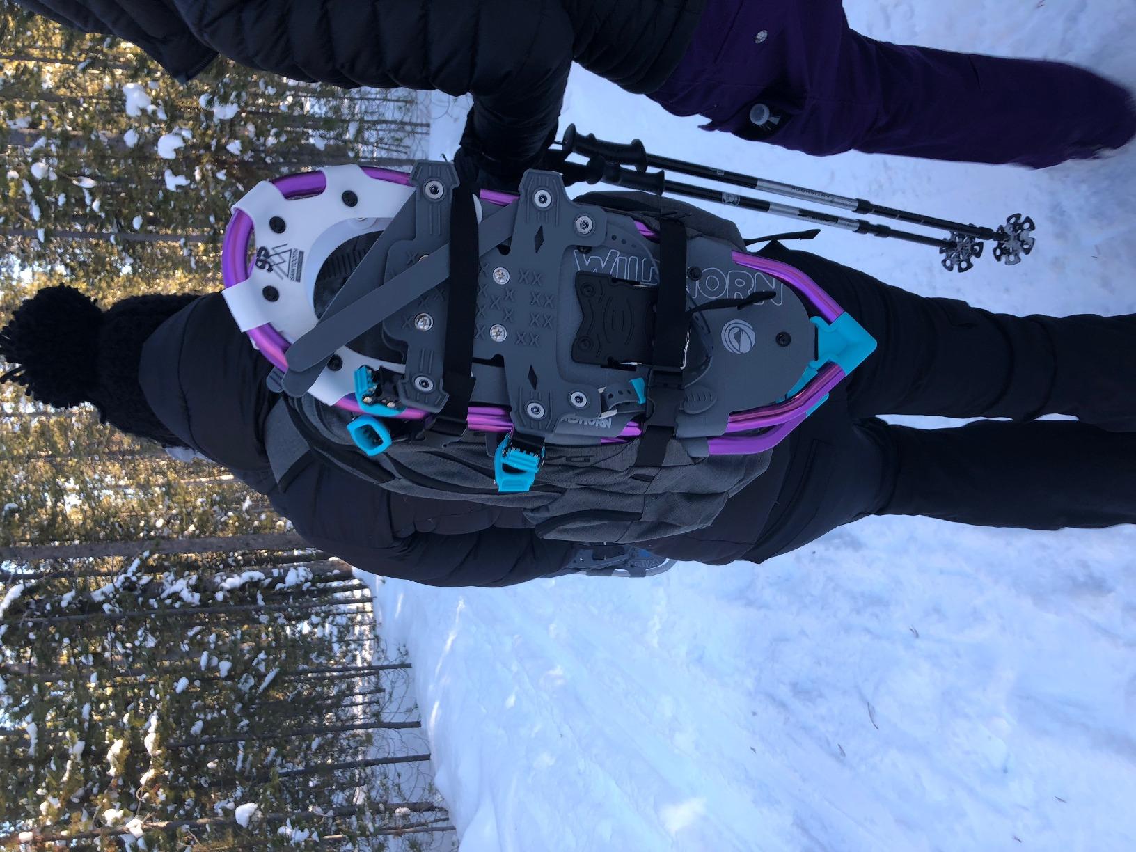 Wildhorn Outfitters Sawtooth Snow Shoes Women, Mens, and Youth. Fully Adjustable Snowshoes Bindings, Lightweight Material, Hard Pack Grip Teeth customer photo 2