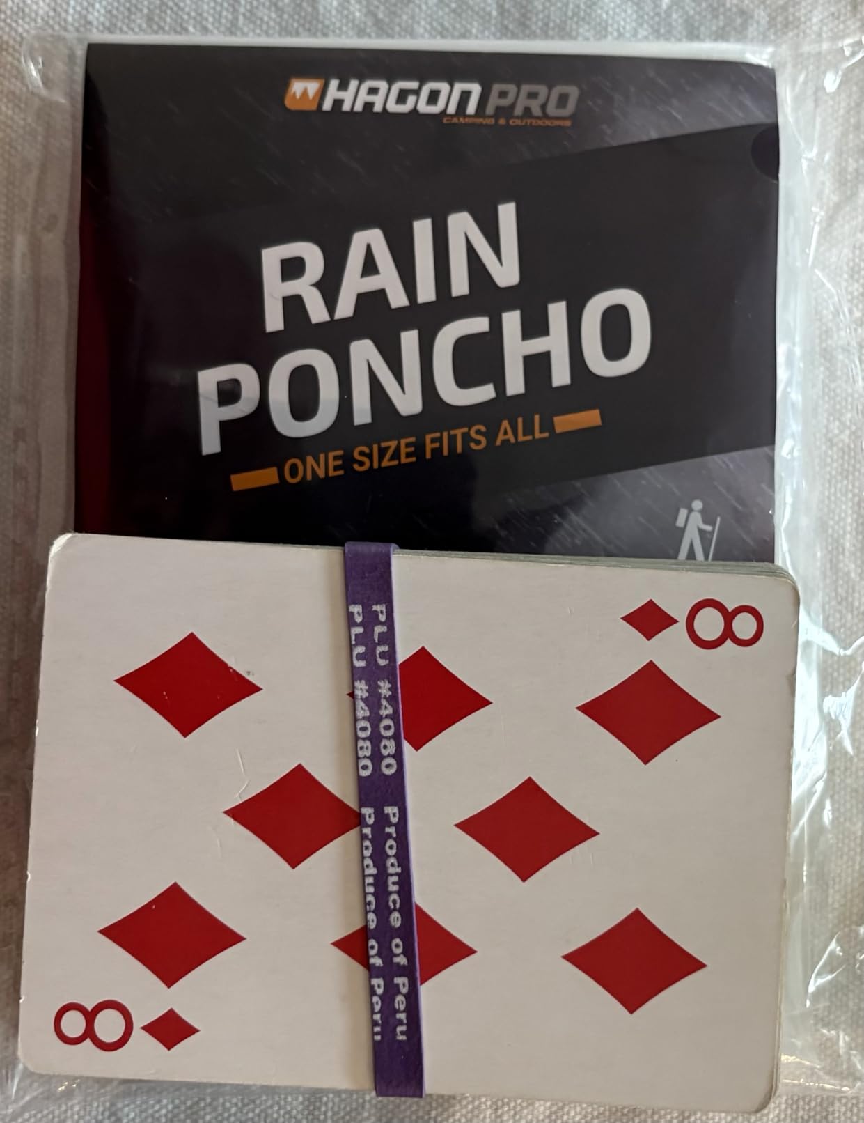 Hagon PRO Disposable Rain Ponchos for Adults (5 Pack) customer photo 1