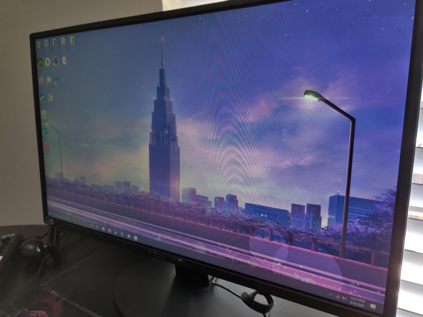 Sceptre 24-inch Prime Monitor Thin 1080p LED Monitor 99% sRGB 2X HDMI VGA Build-in Speakers, Machine Black (E248W-19203R 2025 Series) customer photo 1