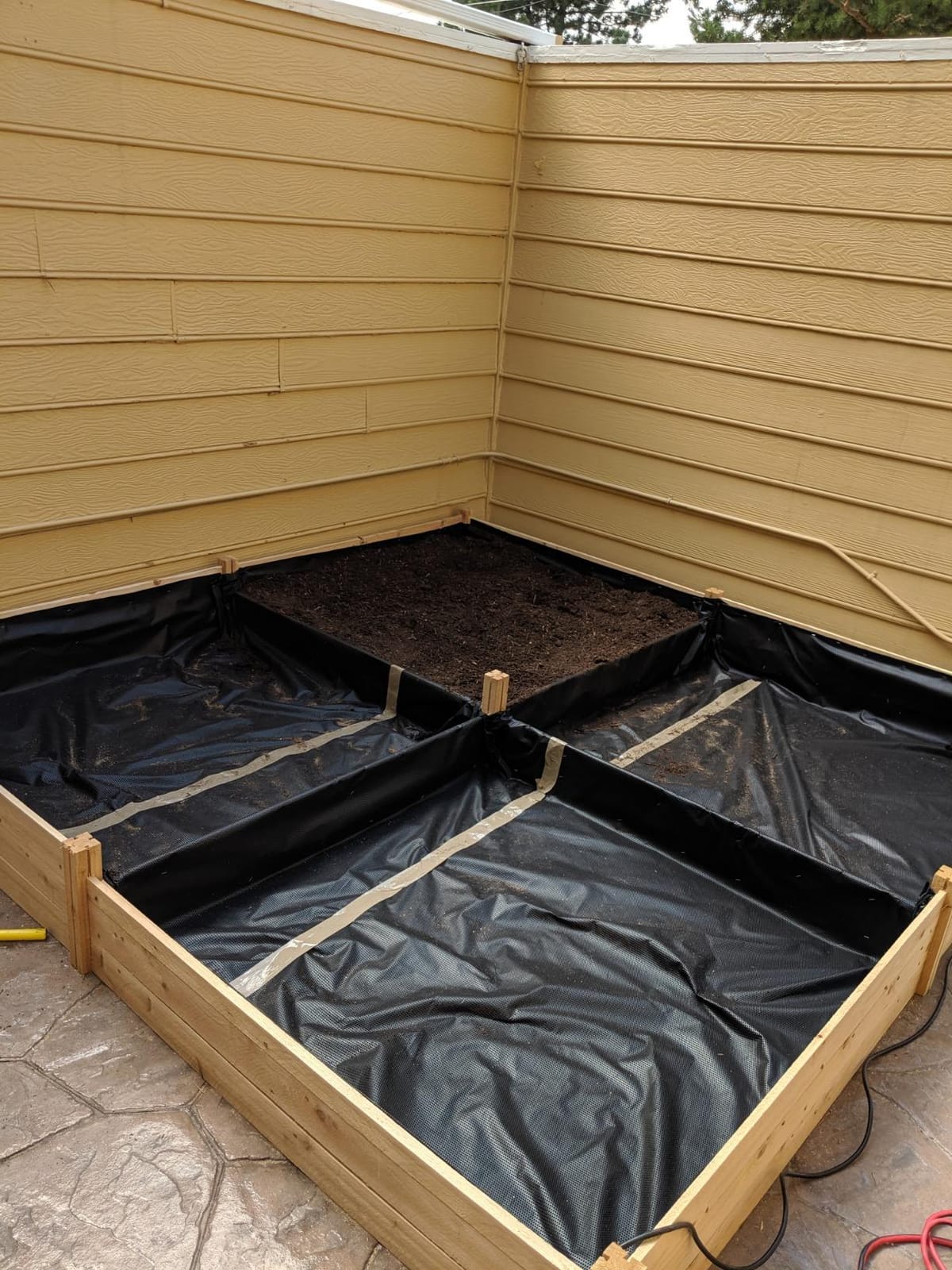 Greenes Fence Classic Cedar Raised Garden Bed, 2' x 8' x 10.5