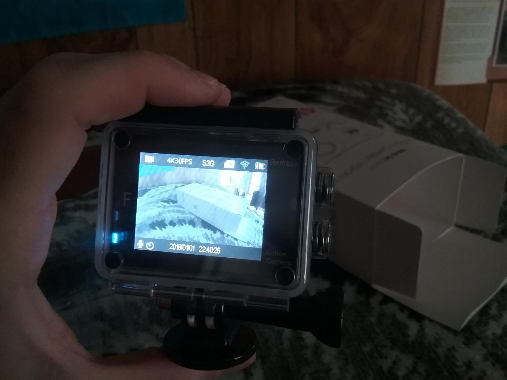 Dragon Touch 4K Action Camera - Vision 3 Underwater Waterproof Camera customer photo 1