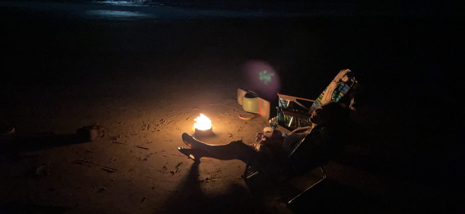 Radiate XL Portable Campfire As Seen On Shark Tank - Made in USA - Up to 2 Hours of Burn Time - Reusable Travel Fire Pit for Camping, Beach, Patio - Portable Fire Pit (Eucalyptus Scent) customer photo 1