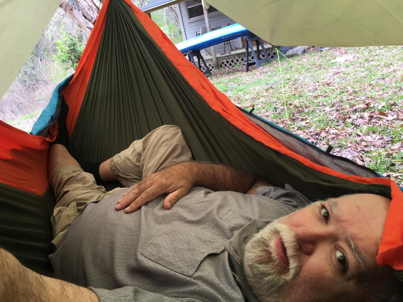 Gold Armour Rainfly Tarp Hammock, Premium 14.7ft/12ft/10ft/8ft Rain Fly Cover, Waterproof Ultralight Camping Shelter Canopy, Survival Equipment Gear Camping Tent Accessories (OD Green 12ft x 10ft) customer photo 2