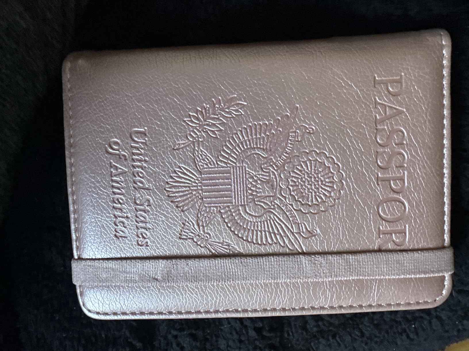 WALNEW Passport Holder for Travel, RFID Passport Wallet, Travel Essentials customer photo 2