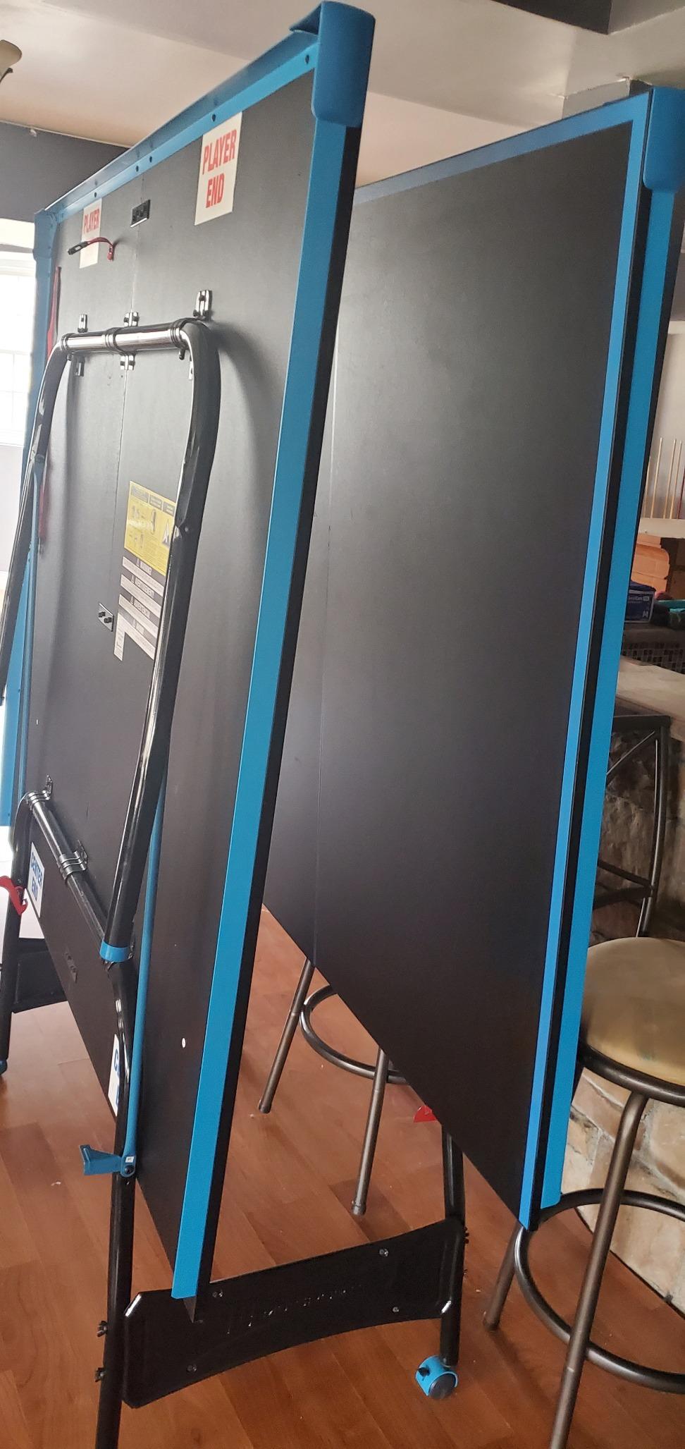 MD Sports Table Tennis Tables Multiple Styles Ping Pong Tables, Foldable for Easy Storage with Nets Included, Perfect for Family Game Rooms customer photo 1
