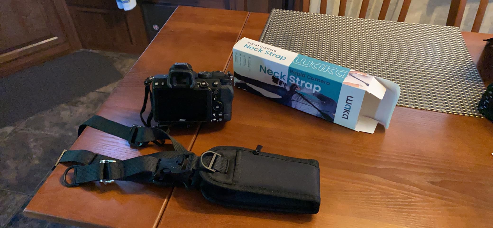 waka Rapid Camera Neck Strap with Quick Release and Safety Tether customer photo 1