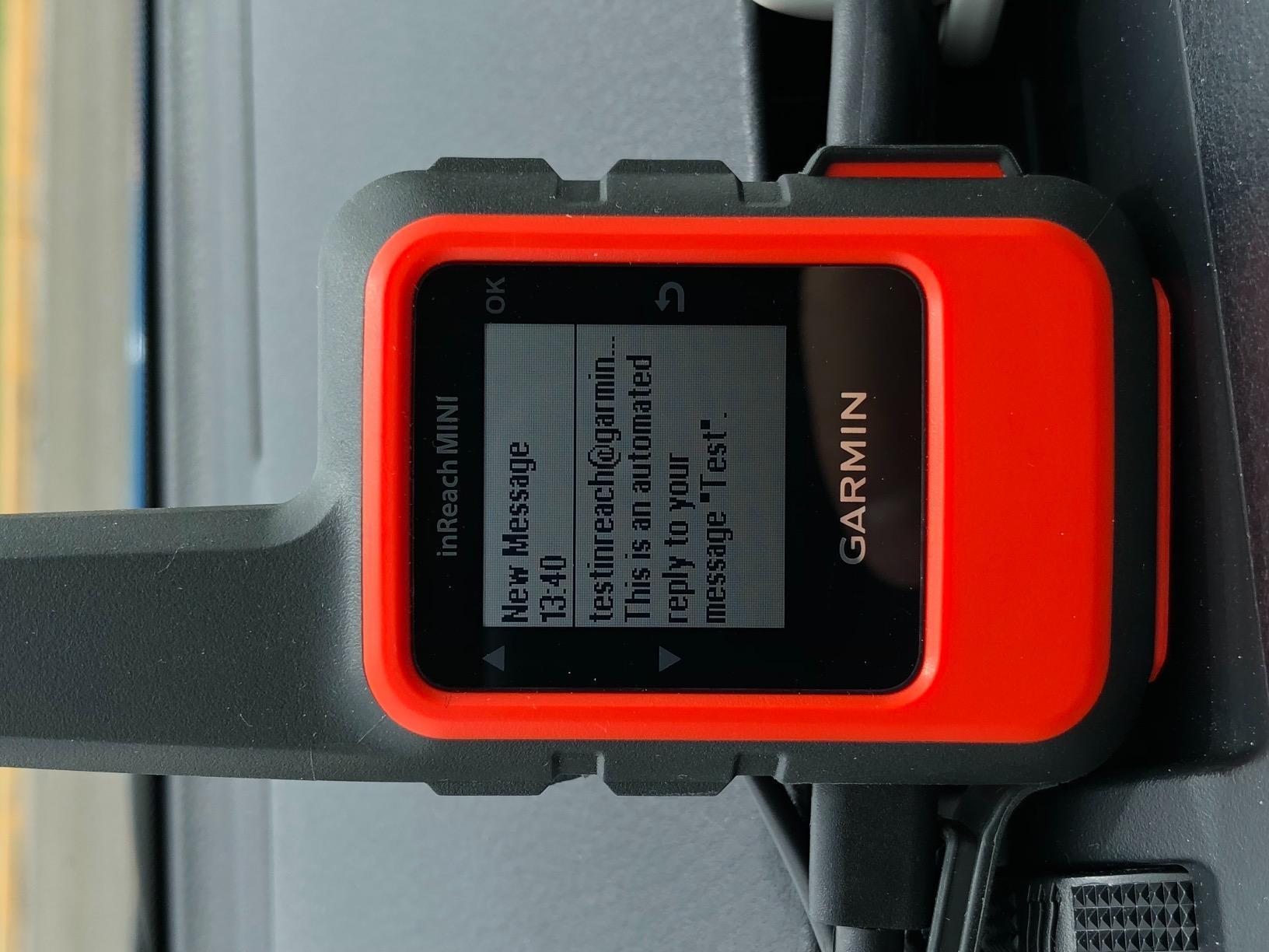 Garmin 010-01879-00 InReach Mini, Lightweight and Compact Satellite Communicator, Orange customer photo 2