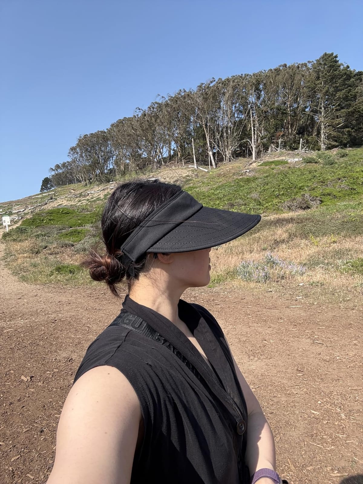 Sun Visor Hats Women Large Brim Summer UV Protection Beach Cap customer photo 2