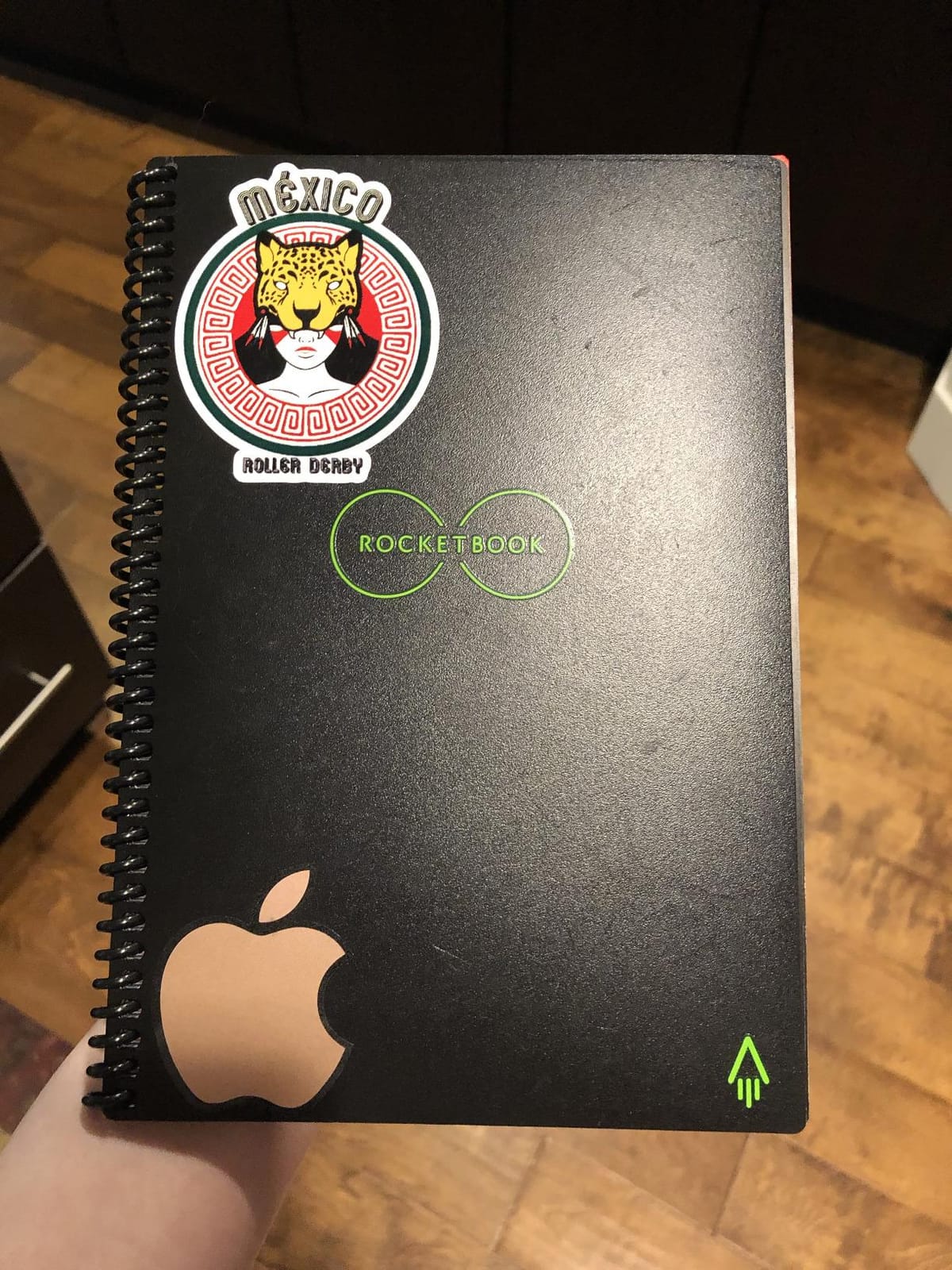 Rocketbook Core Reusable Spiral Notebook, Executive Size 6x8.8, Navy Blue - Dotted Pages, App-Connected, Erasable, Durable Cover, Ideal for School, Work, and Creative Projects customer photo 2