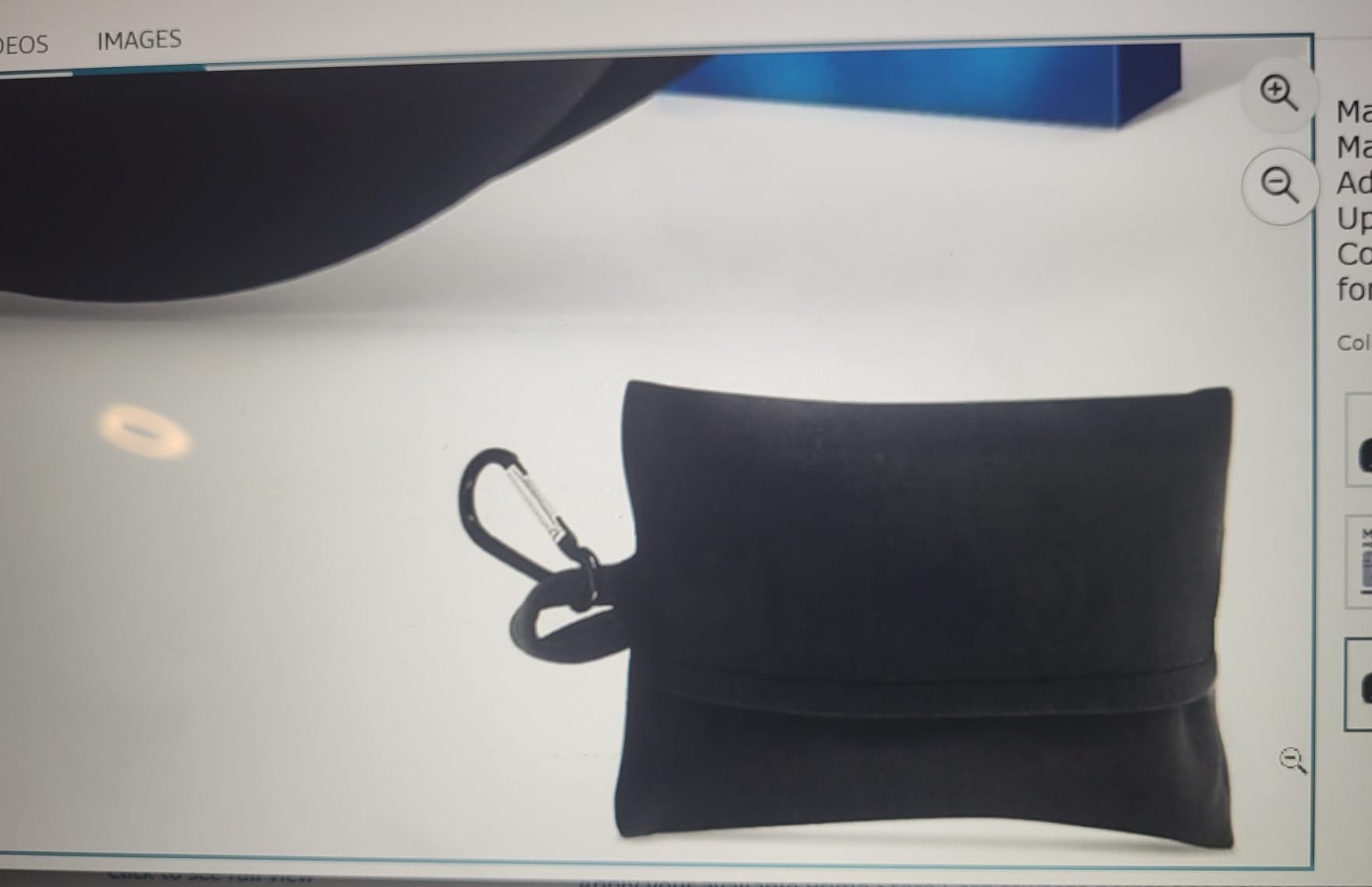 Mavogel Cotton Sleep Eye Mask, Light Blocking with Adjustable Nose Bridge customer photo 1