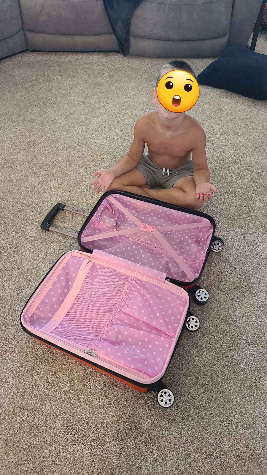 Rockland London Hardside Spinner Wheel Luggage, Champagne, Carry-On 20-Inch, 22