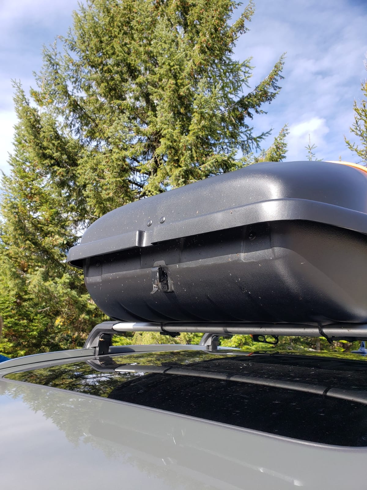 10 cu. ft. Rooftop Cargo Carrier, Weatherproof Lockable, 110 lb. Capacity customer photo 1