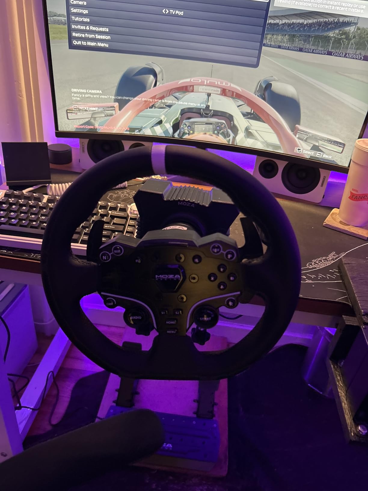 MOZA R5 Bundle Racing Wheel, Direct Drive Base, Pedals Simulator Kit for PC customer photo 1