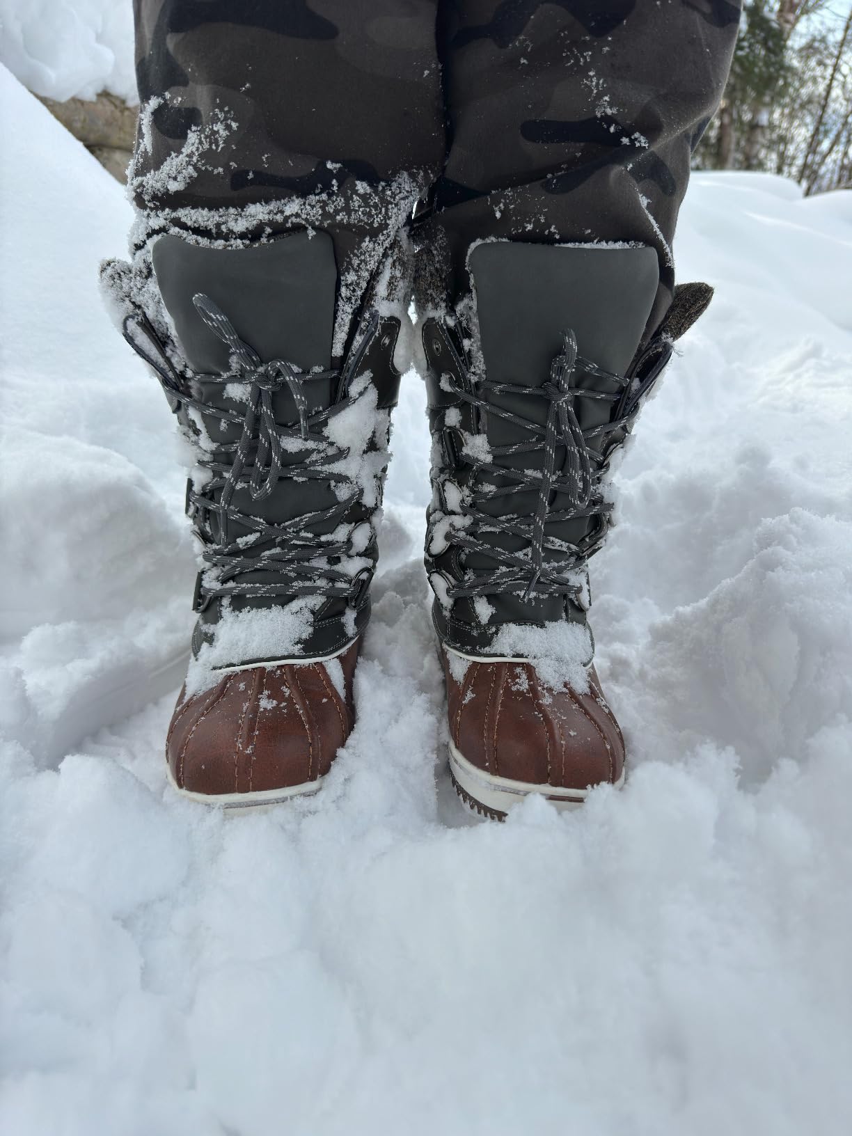DREAM PAIRS Women's Waterproof Winter Snow Boots customer photo 1