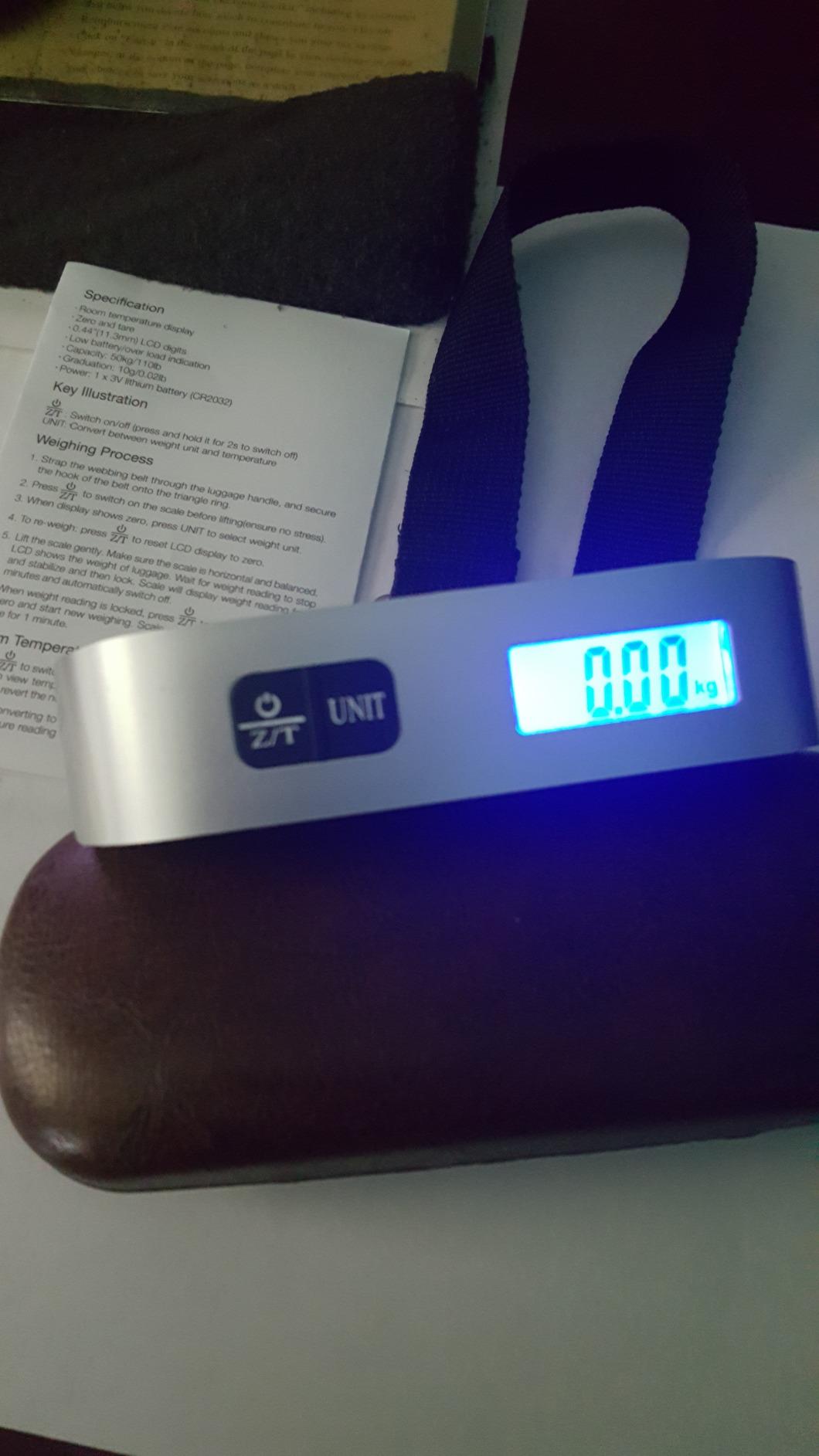 Luggage Scale Dr.meter 2 Pack Travel Essential Digital Luggage Weight Scale customer photo 2